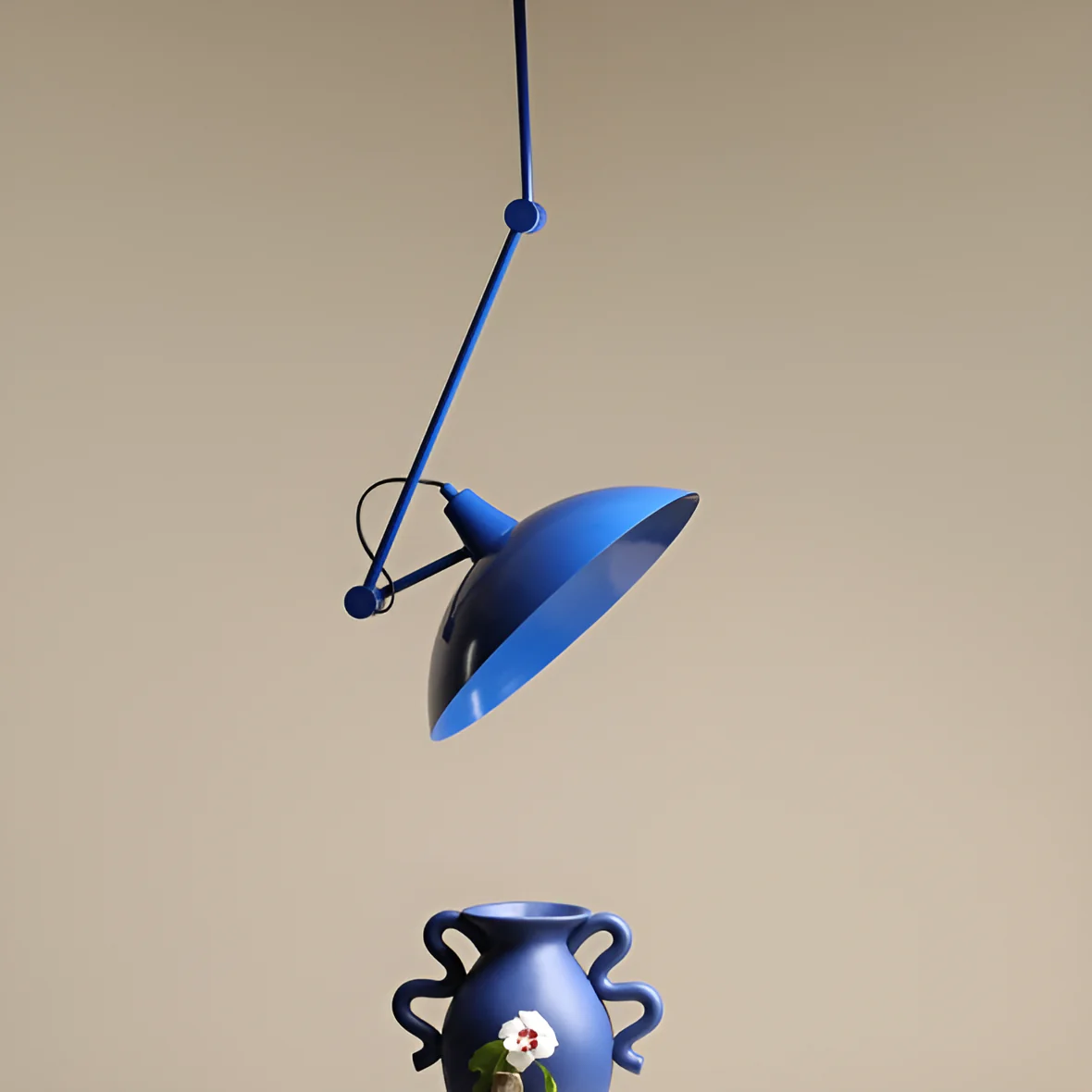 Lampa sufitowa regulowana MELOS niebieski - Image 4