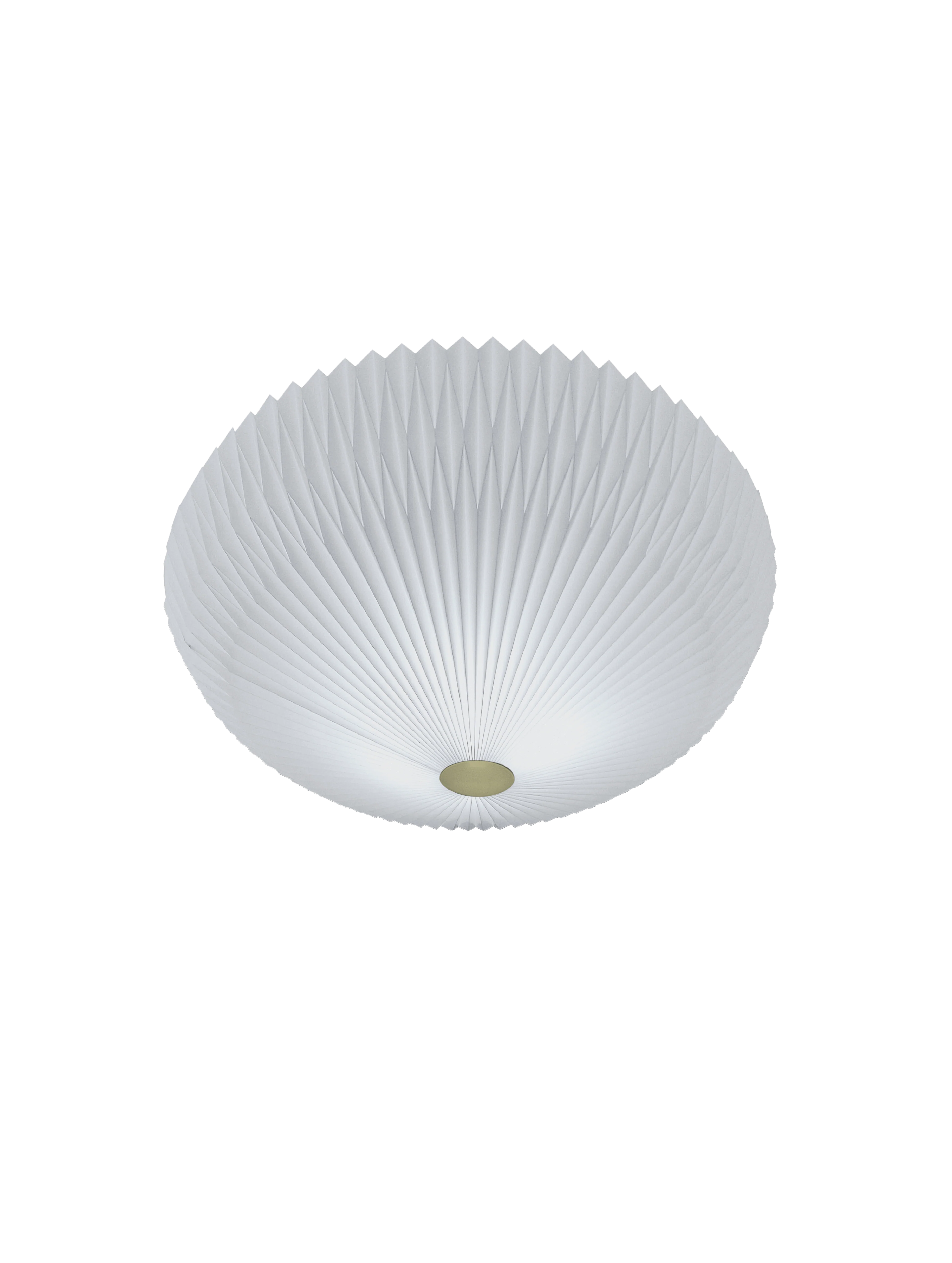 Plafon MODEL 23 biały z mosiężnym - Image 4