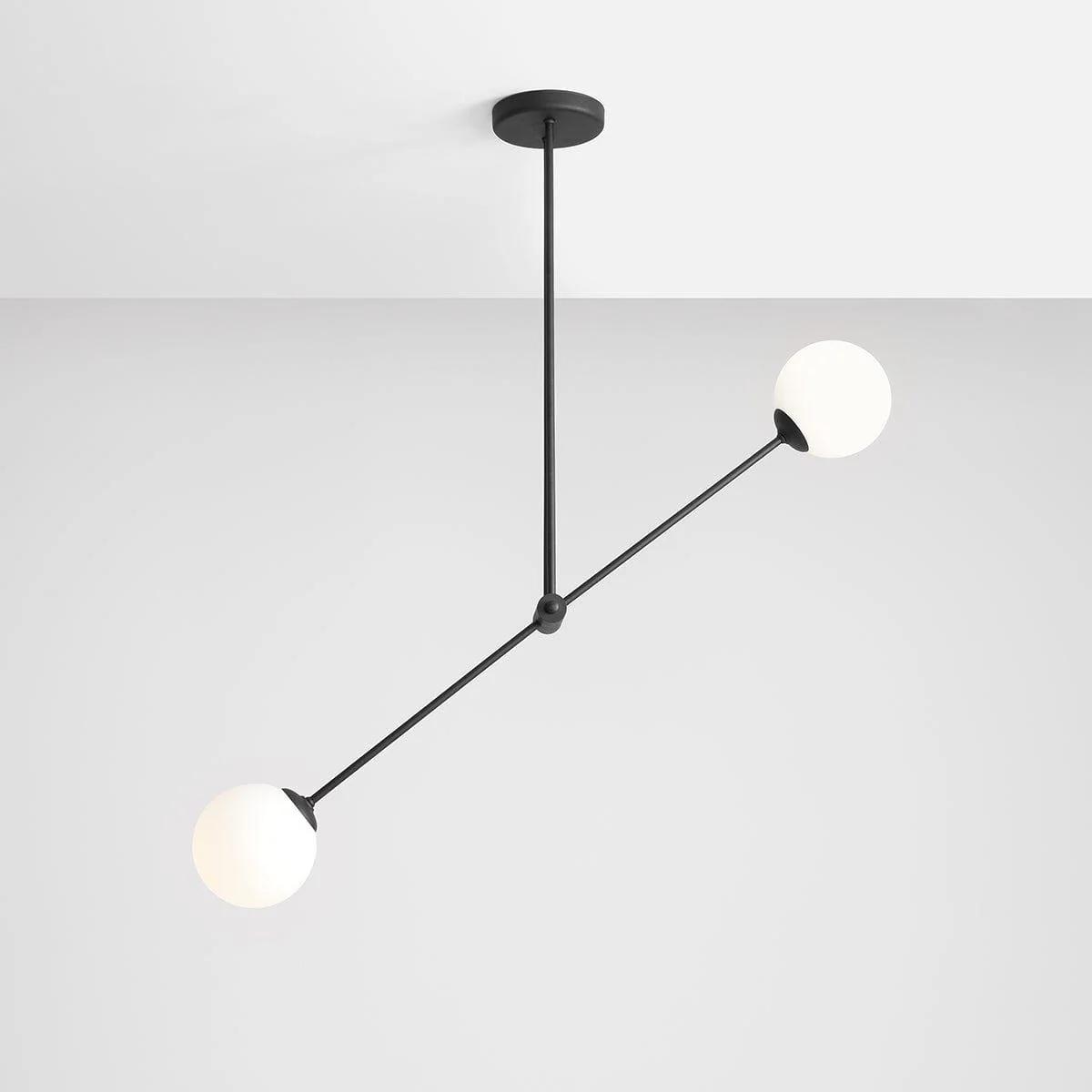 Lampa sufitowa dwupunktowa OHIO SLIM czarny - Image 5