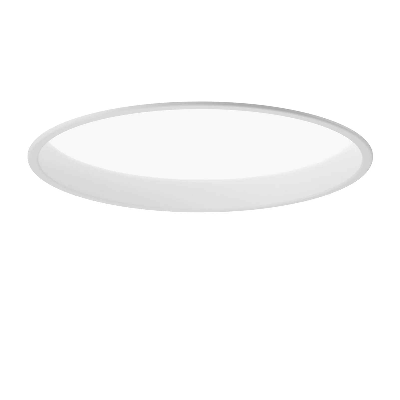 Plafon podtynkowy LP CIRCLE RECESSED biały