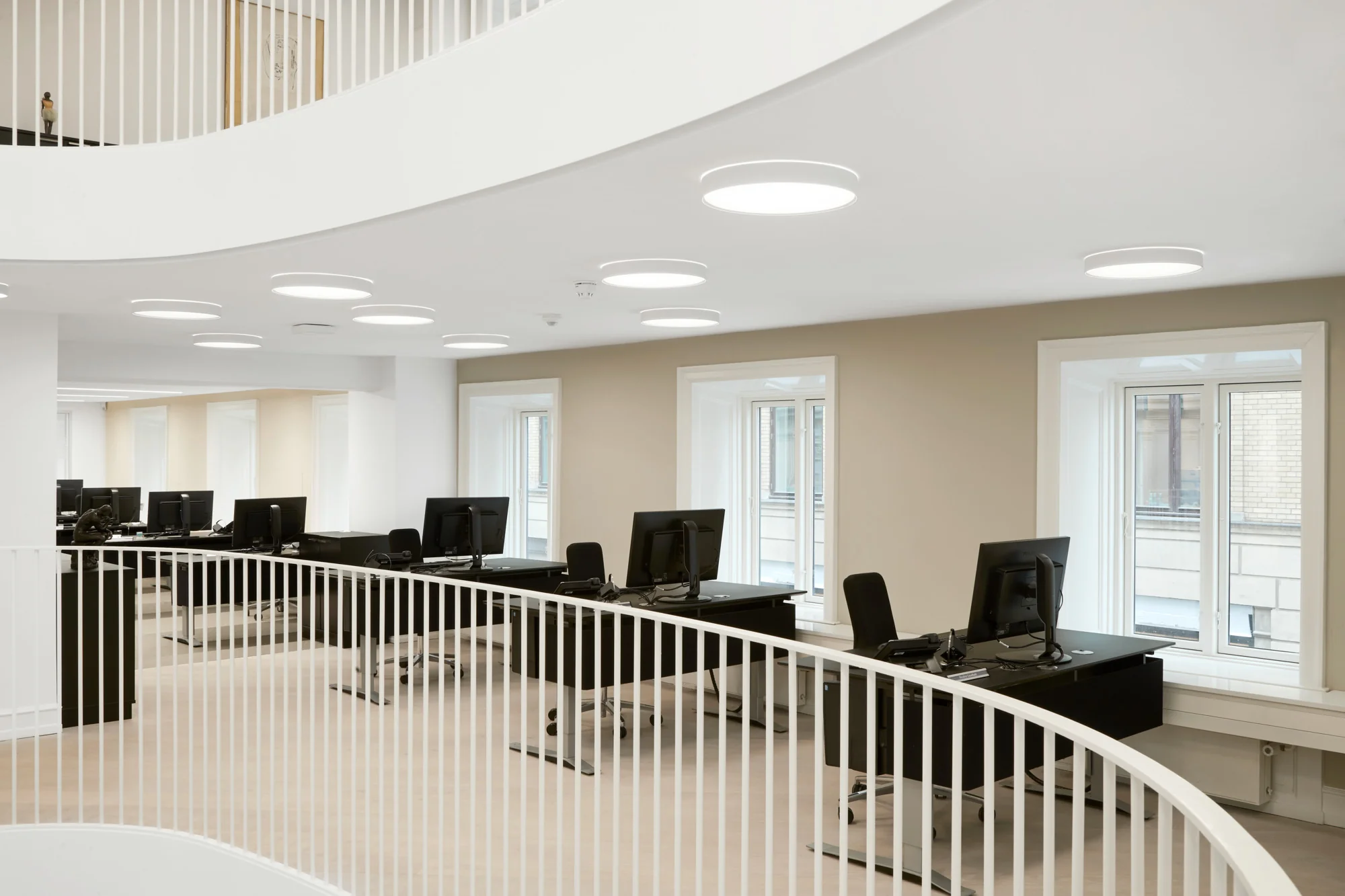 Plafon podtynkowy LP SLIM ROUND SEMI-RECESSED biały - Image 5