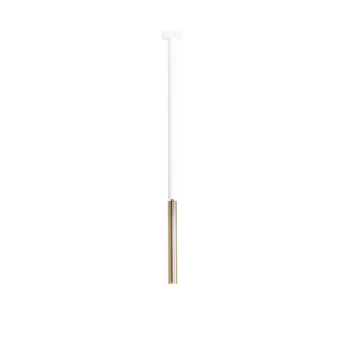 Lampa sufitowa regulowana STICK biały ze złotym wykończeniem - Image 5