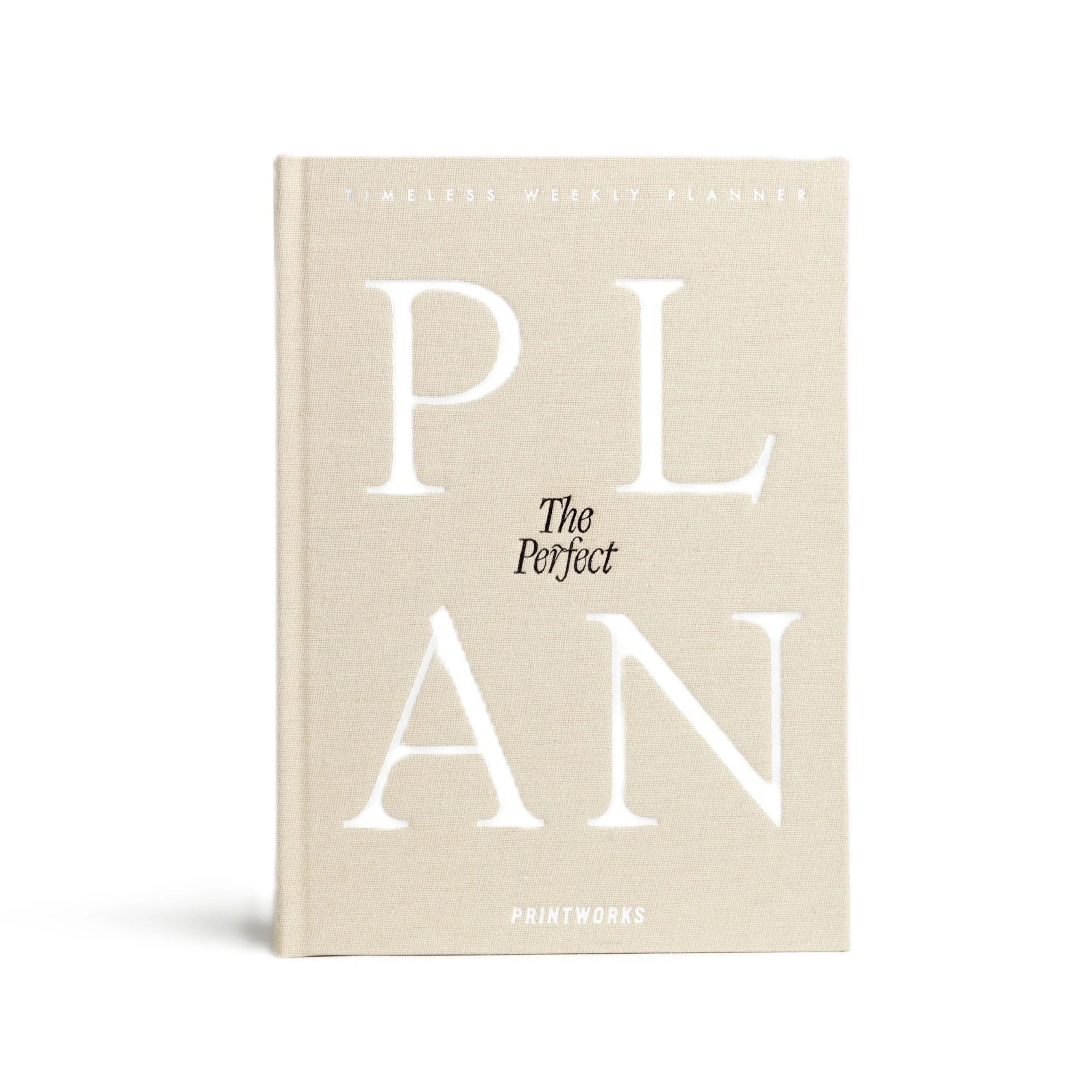 Planer tygodniowy THE PERFECT PLAN beżowy z białym - Image 4