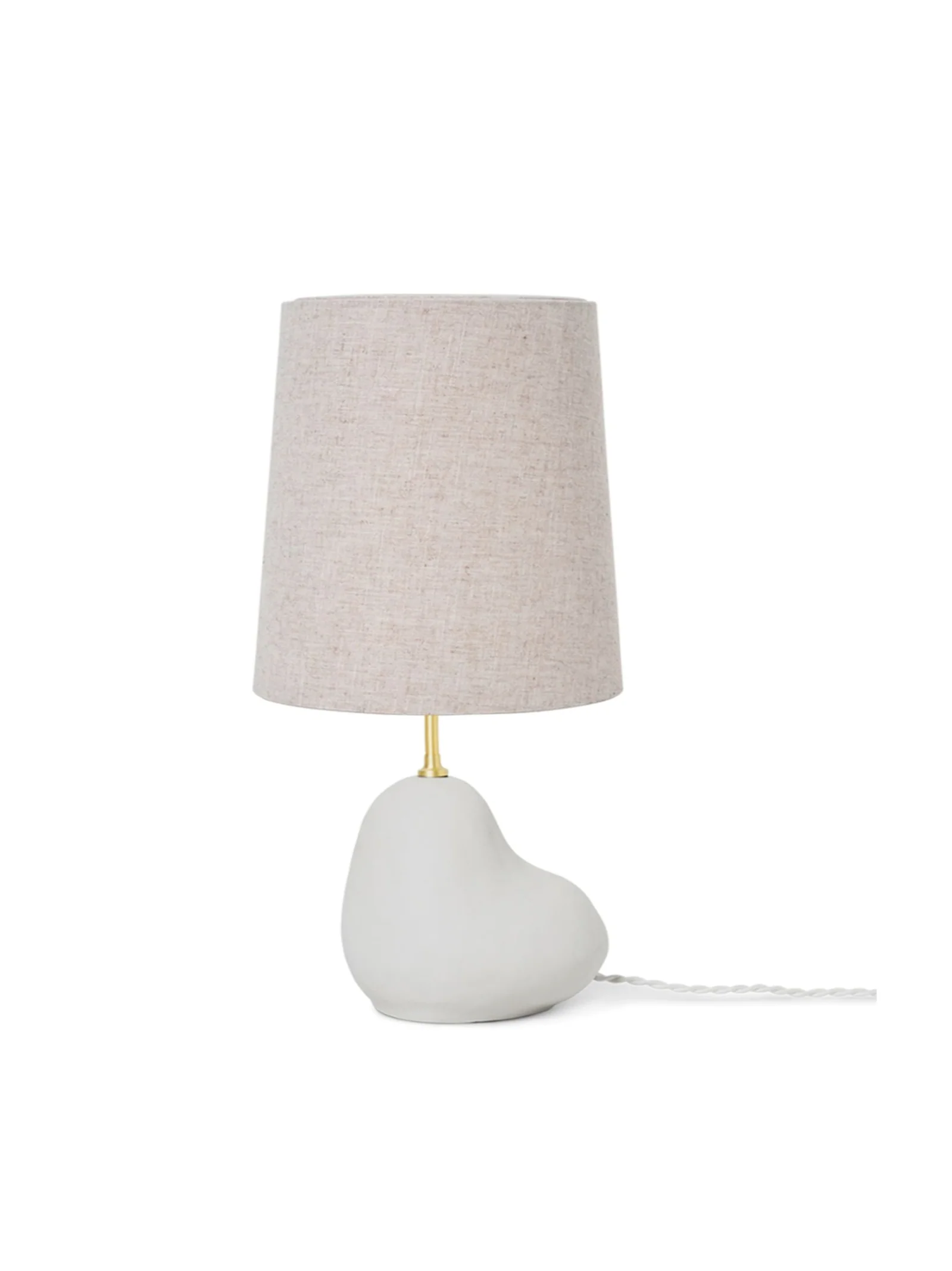 Podstawa lampki nocnej HEBE złamana biel - Image 4