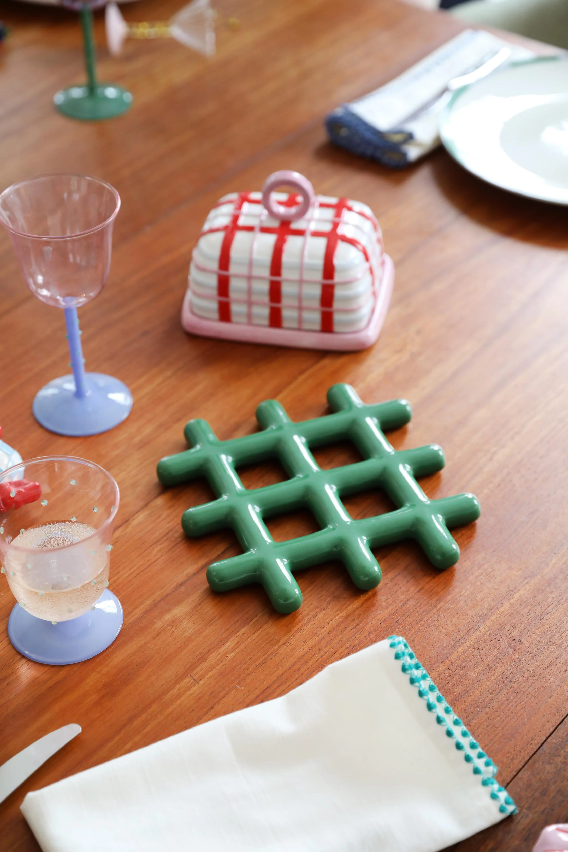 Podstawka GRID zielony - Image 2