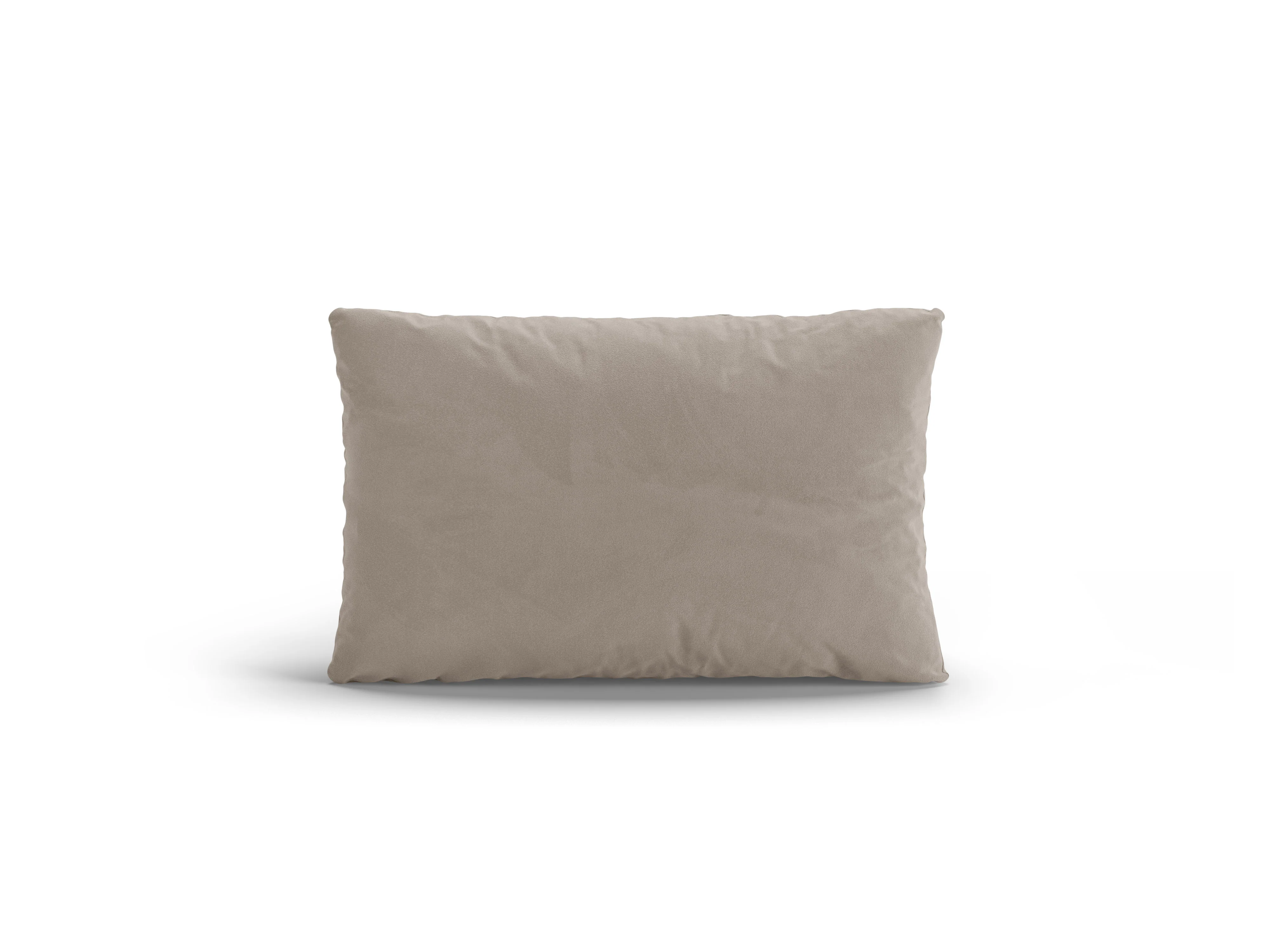 Poduszka aksamitna POPPY jasnobeżowy - Image 4