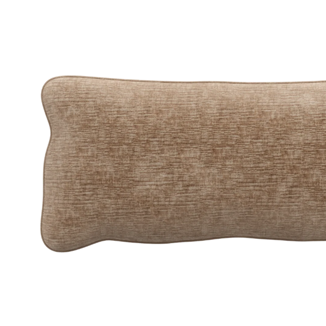 Poduszka BEAN blady różowy szenil - Image 2