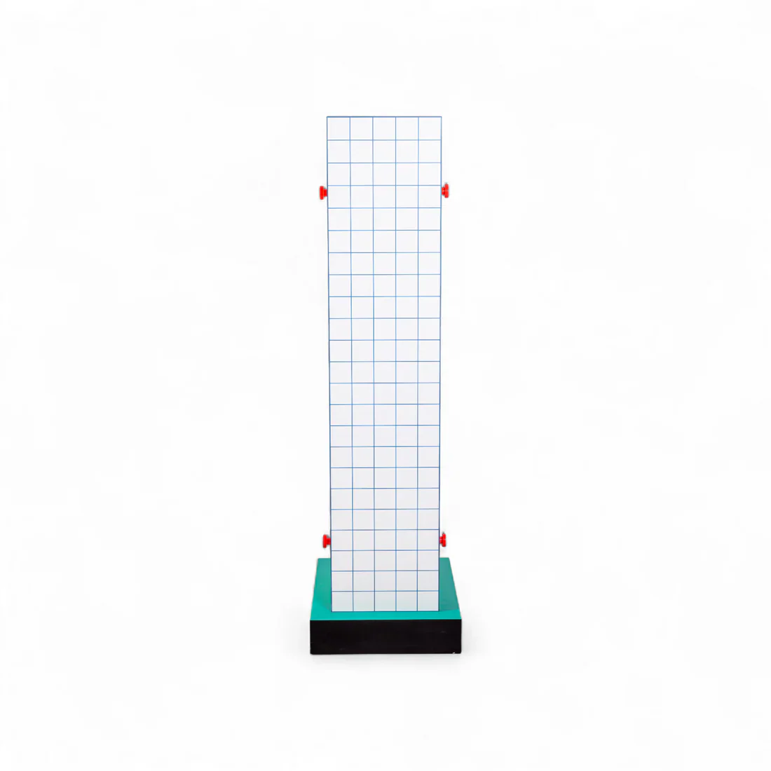 Szafka łazienkowa SUPERSHELF BLUE GRID biały z różowym i żółtym - Image 4
