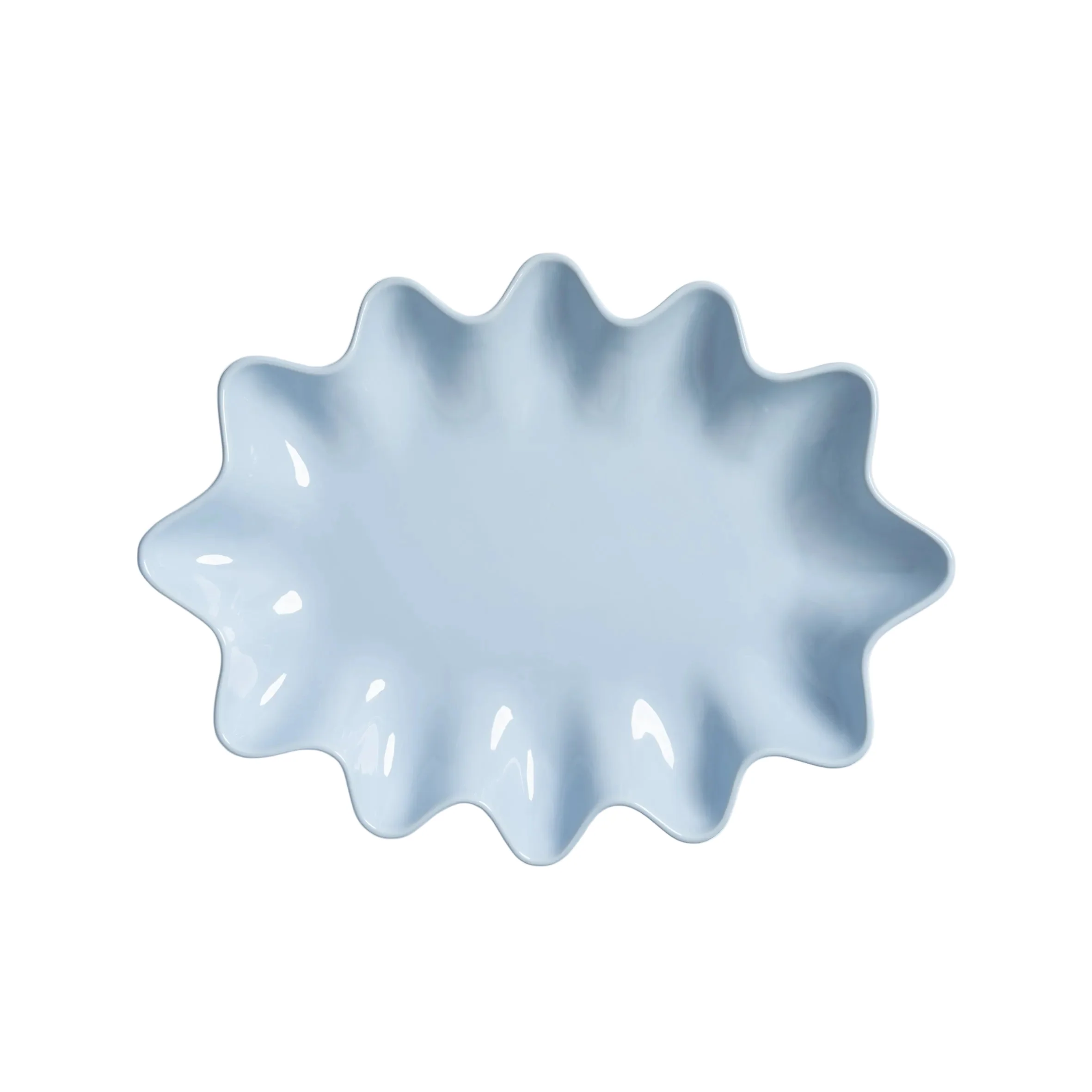 Półmisek SUN OVAL niebieski - Image 3