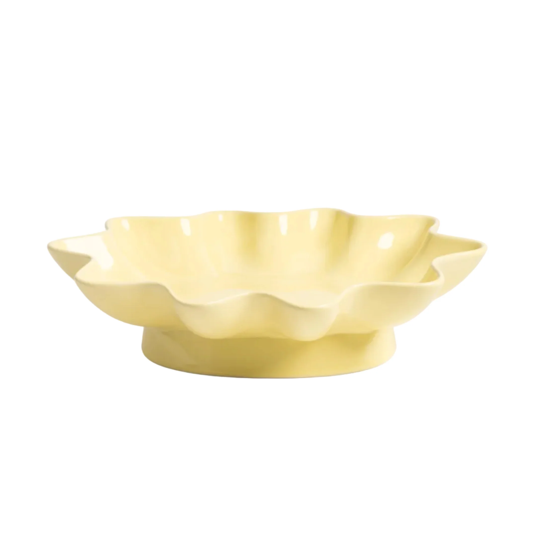 Półmisek SUN OVAL żółty