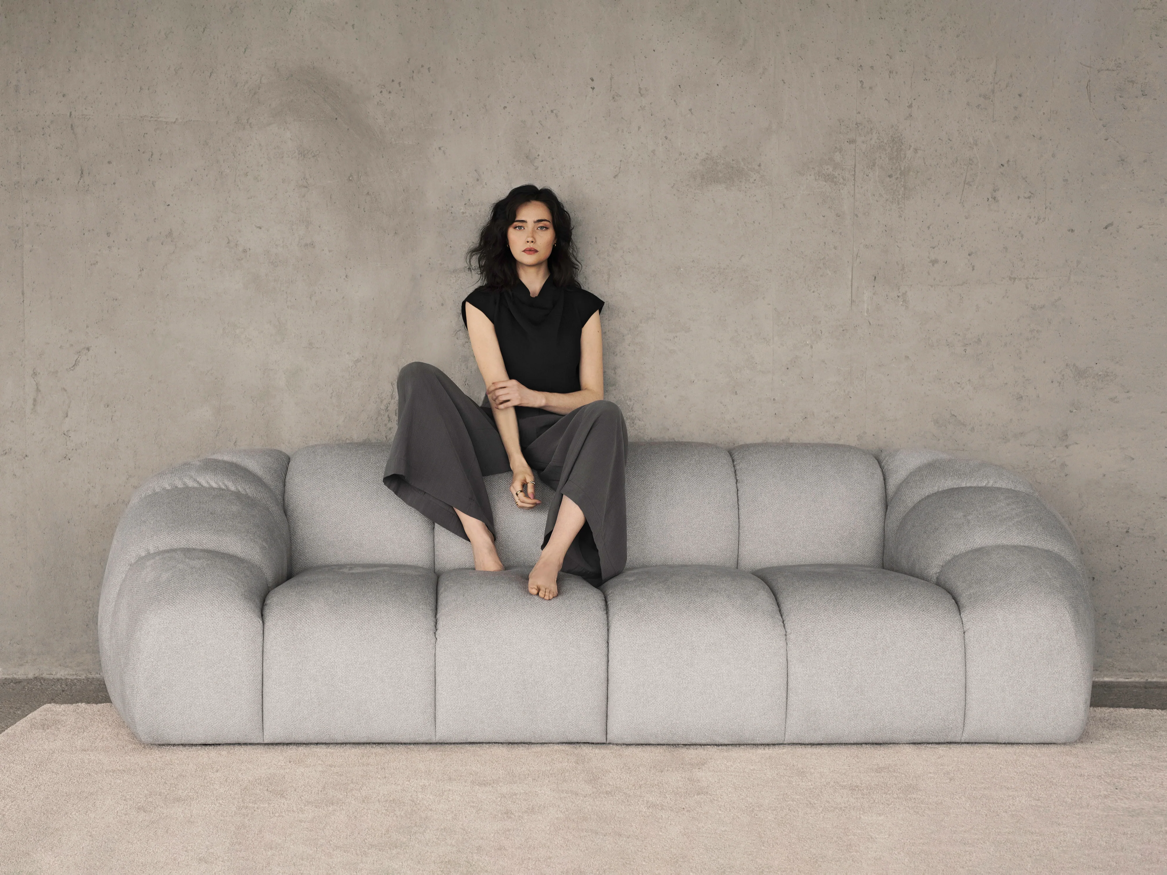 Puf DIANA czarny - Image 3