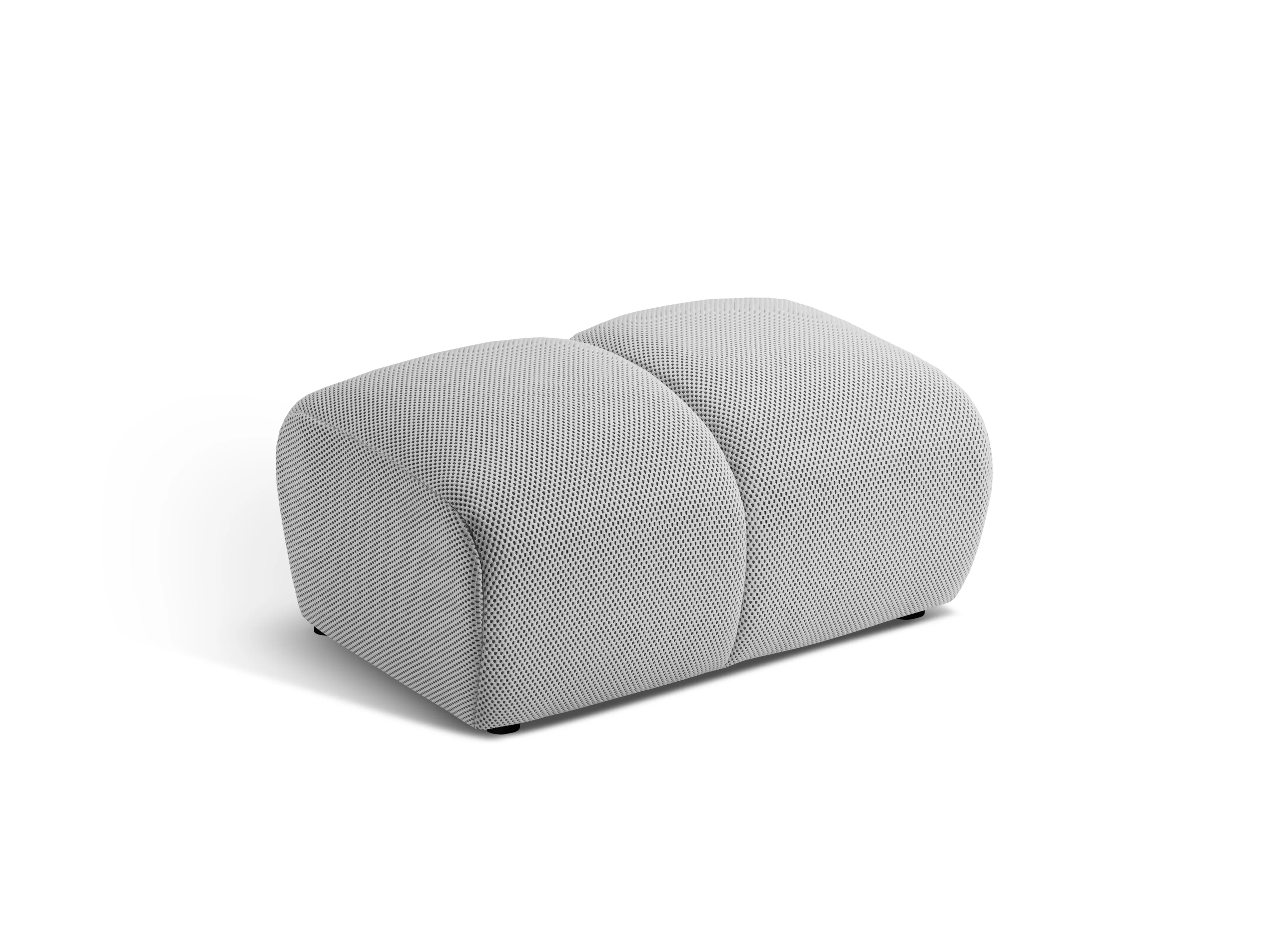 Puf DIANA srebrny - Image 3