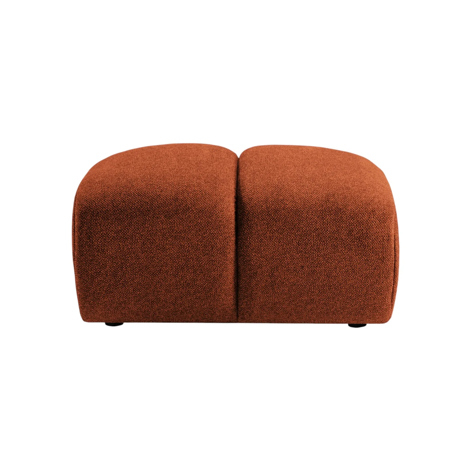 Puf DIANA terracotta szenil