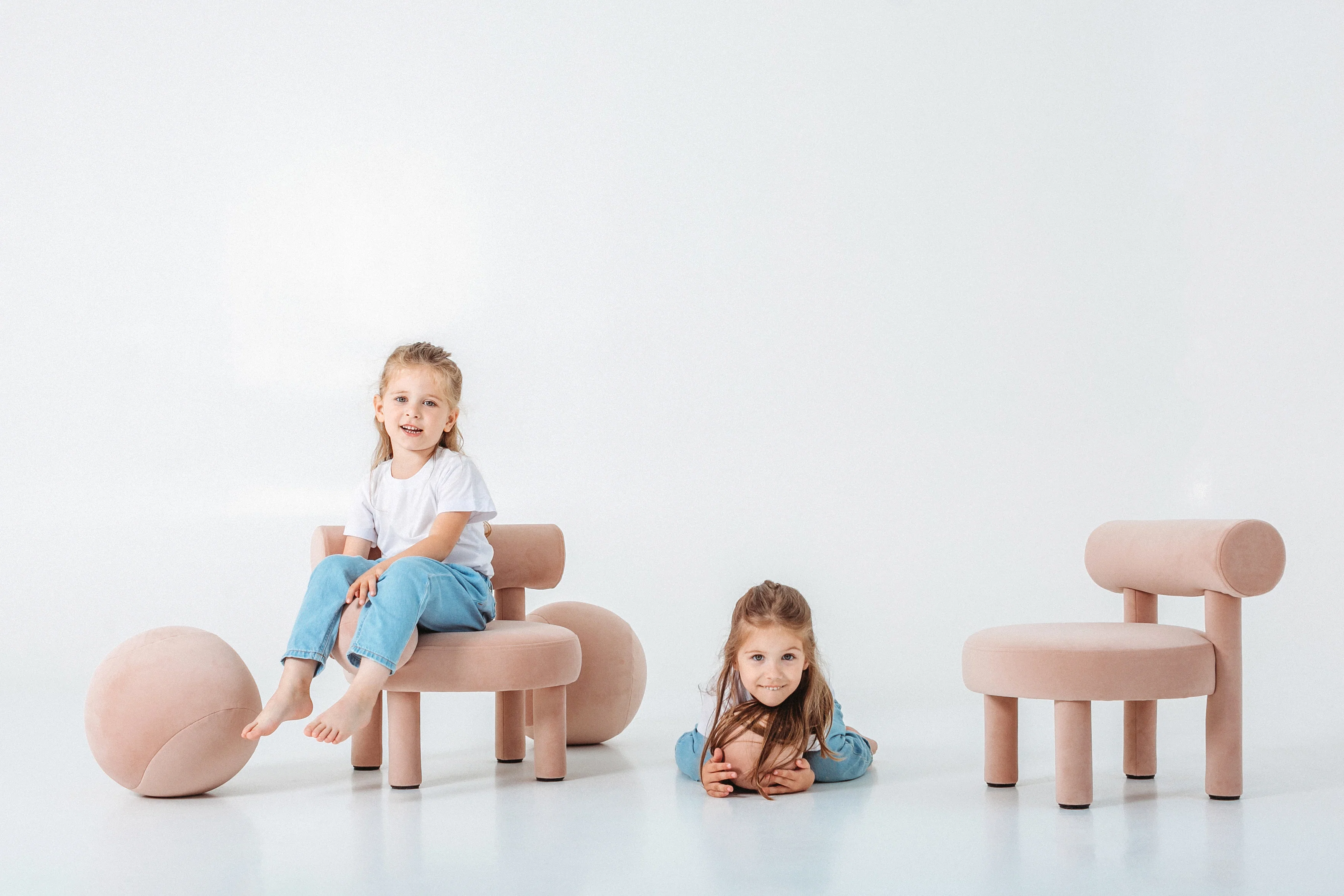 Puf dziecięcy BABY SPHERIC tapicerowany - Image 18