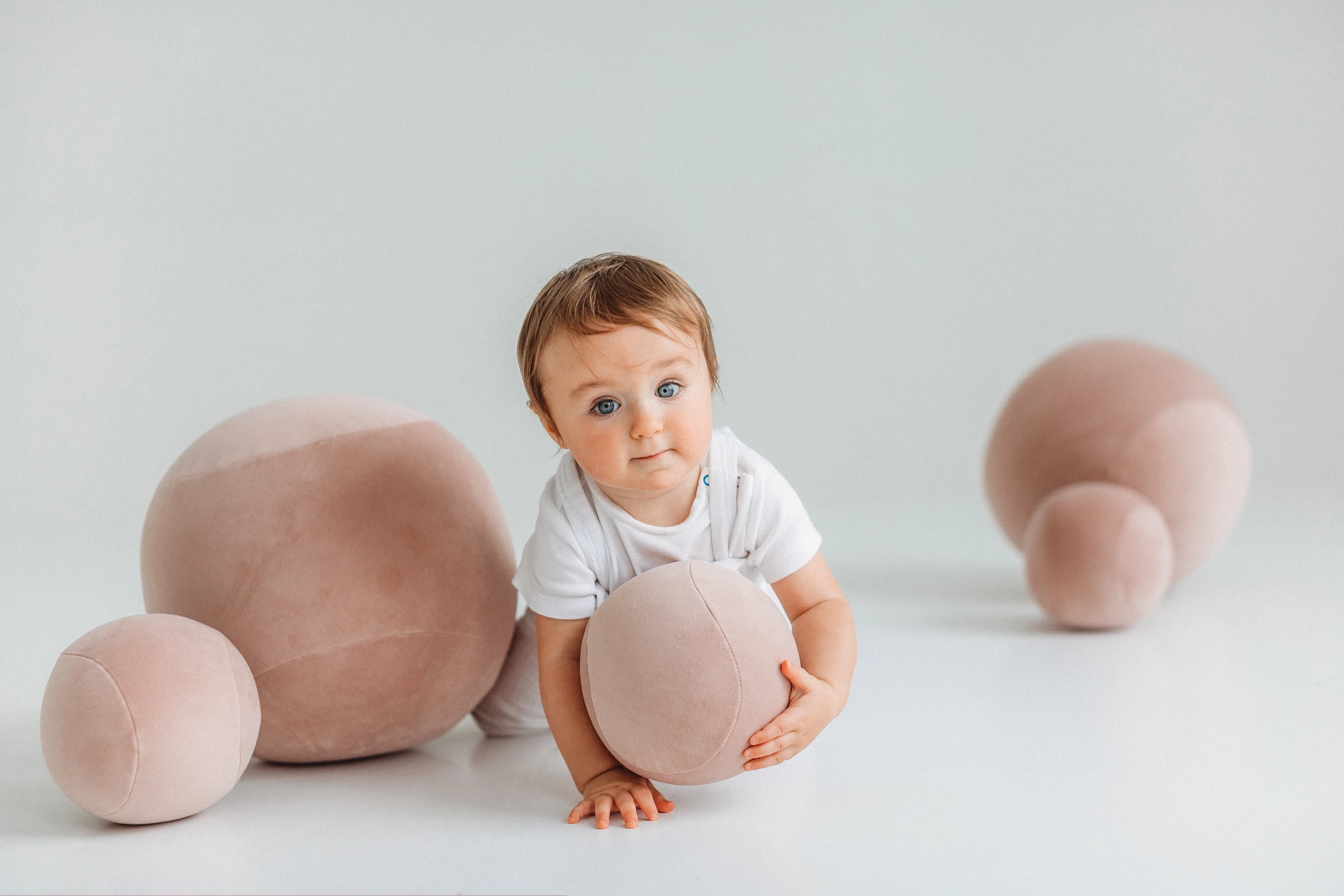 Puf dziecięcy BABY SPHERIC tapicerowany - Image 27