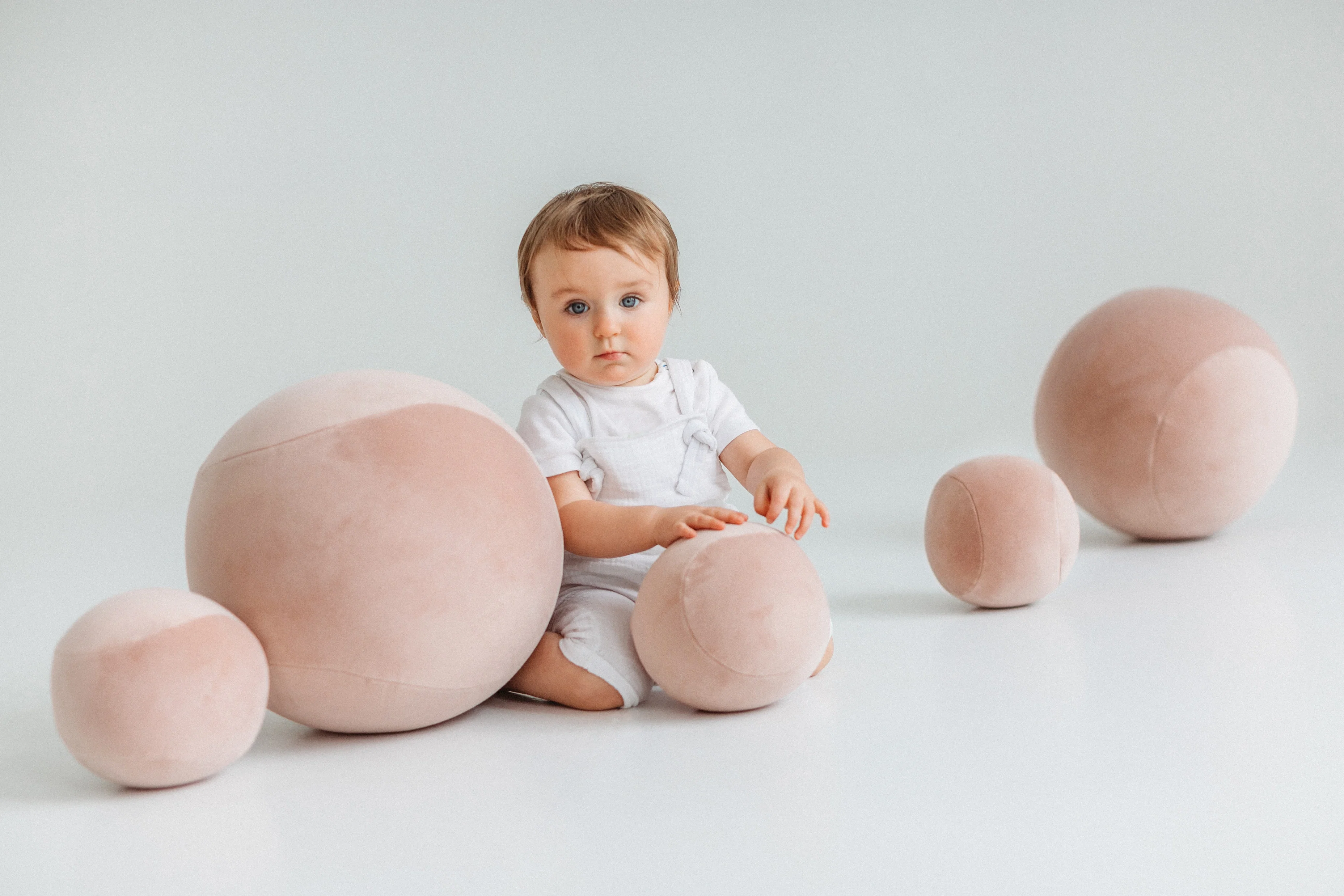 Puf dziecięcy BABY SPHERIC tapicerowany - Image 28