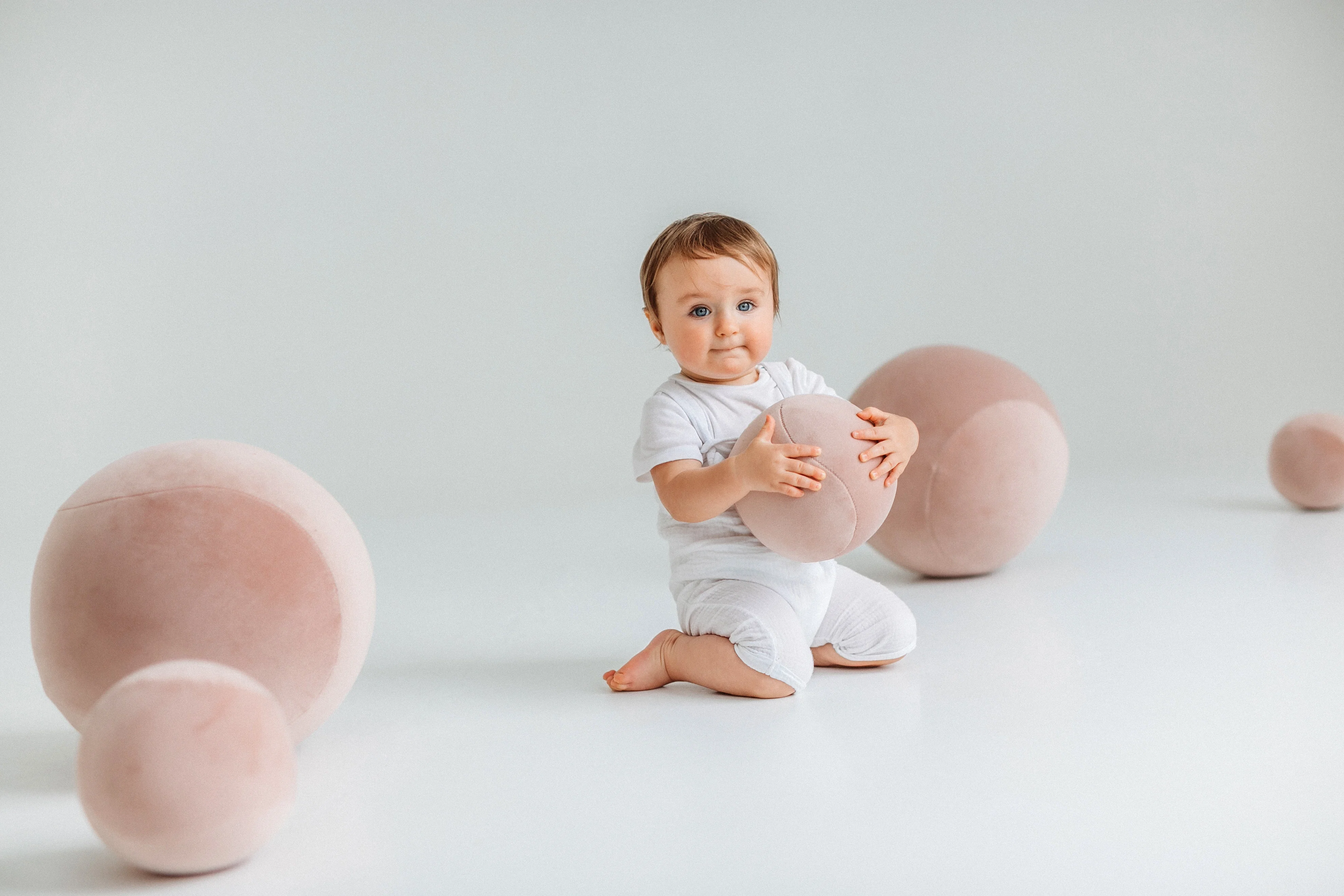 Puf dziecięcy BABY SPHERIC tapicerowany - Image 29