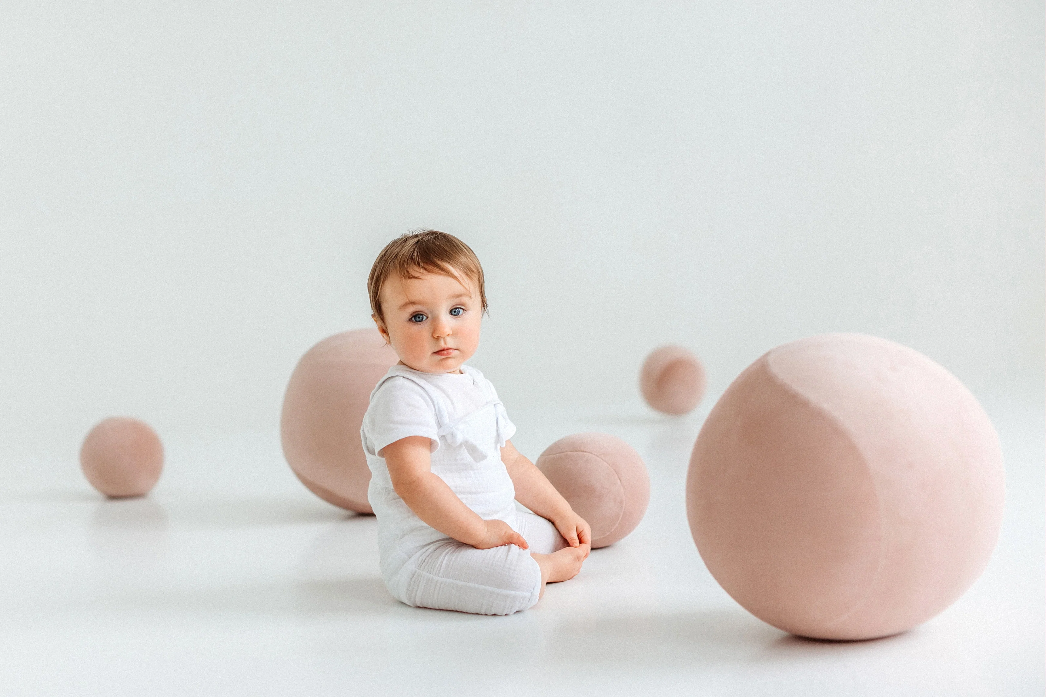 Puf dziecięcy BABY SPHERIC tapicerowany - Image 33
