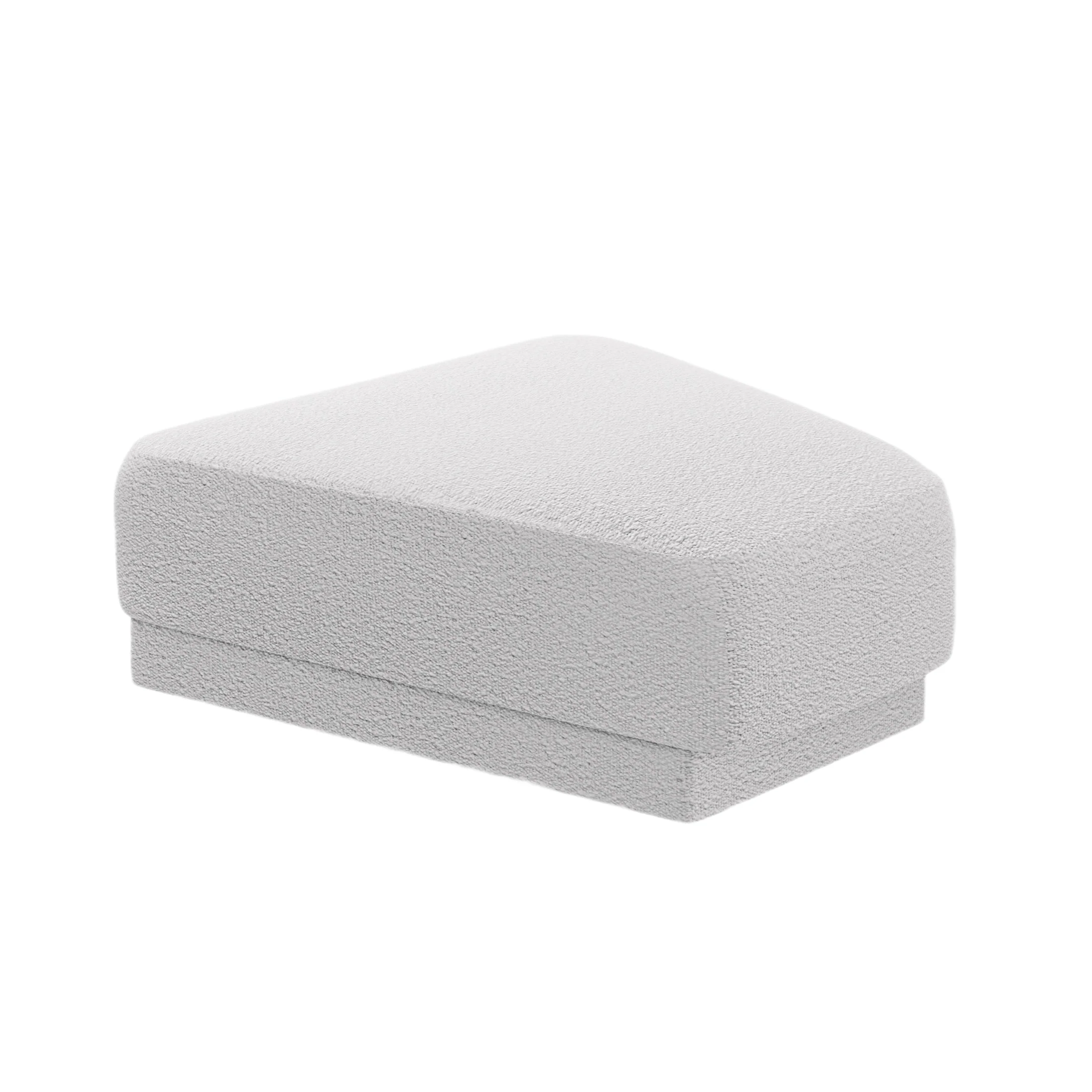 Puf / moduł MILEY jasnoszary boucle