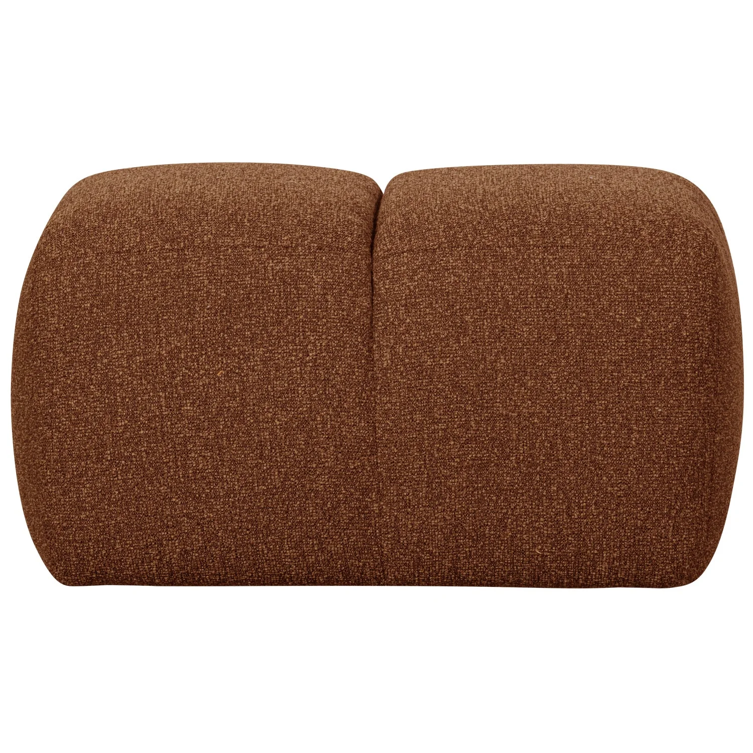 Puf MOJO rdzawy brązowy bouclé - Image 3