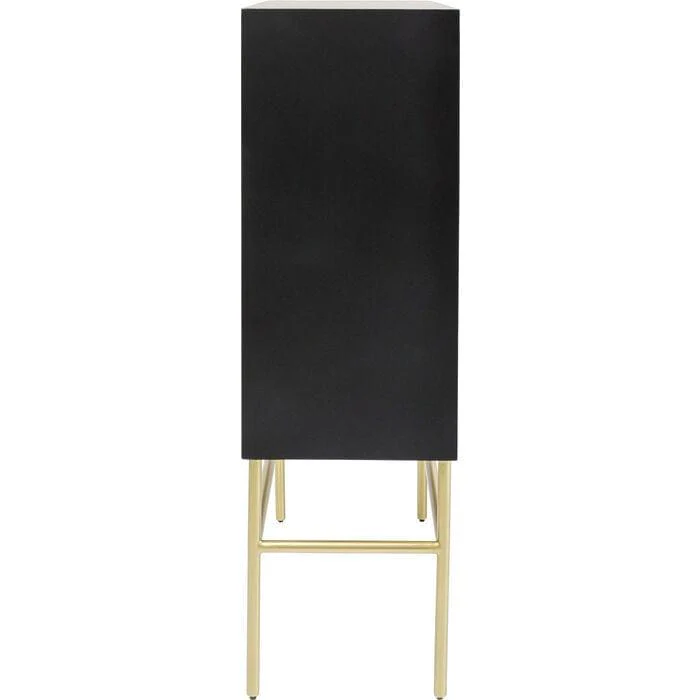Szafka ELECTRO czarny ze złotymi detalami - Image 8