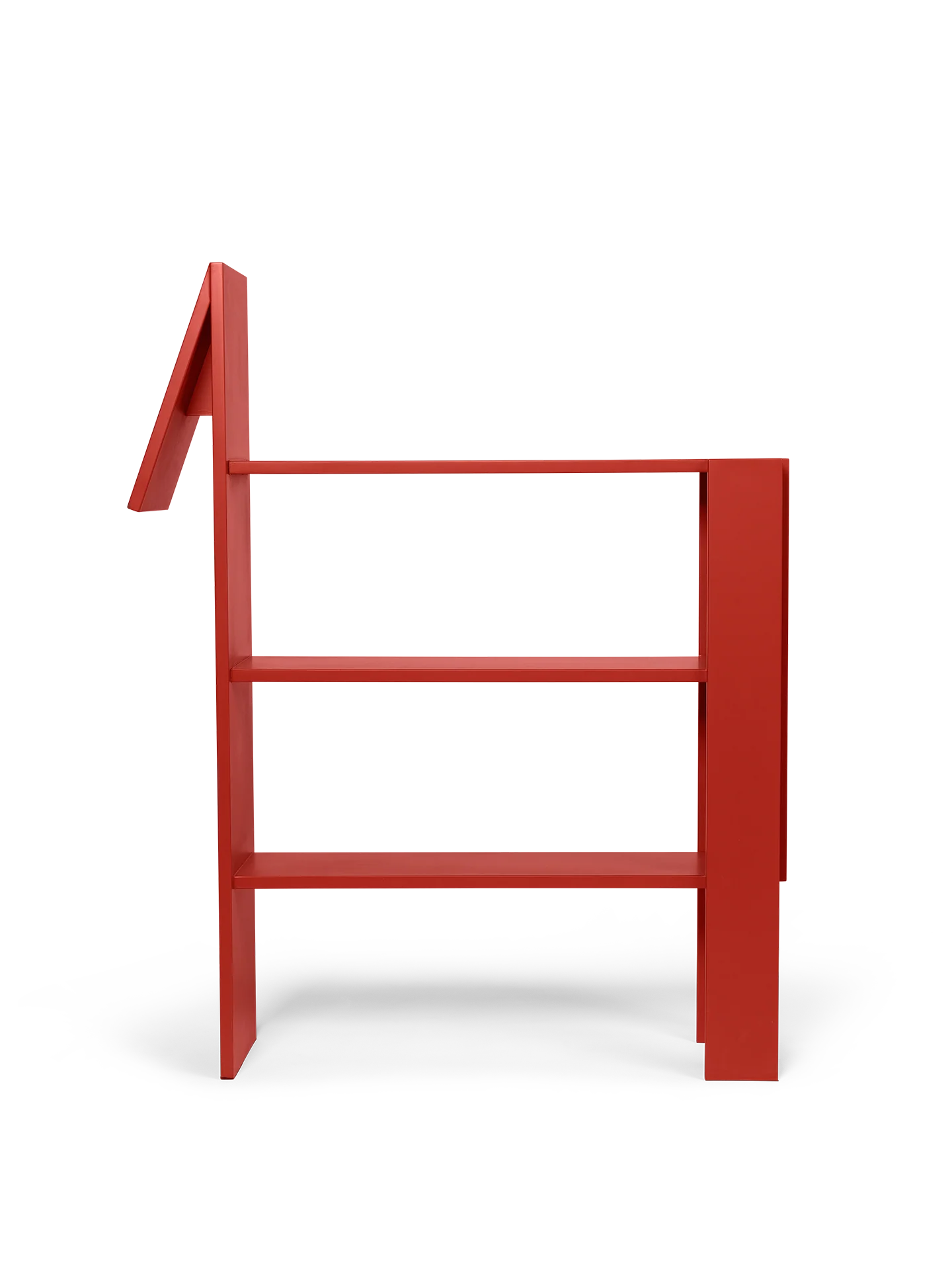 Regał HORSE BOOKCASE czerwony - Image 4
