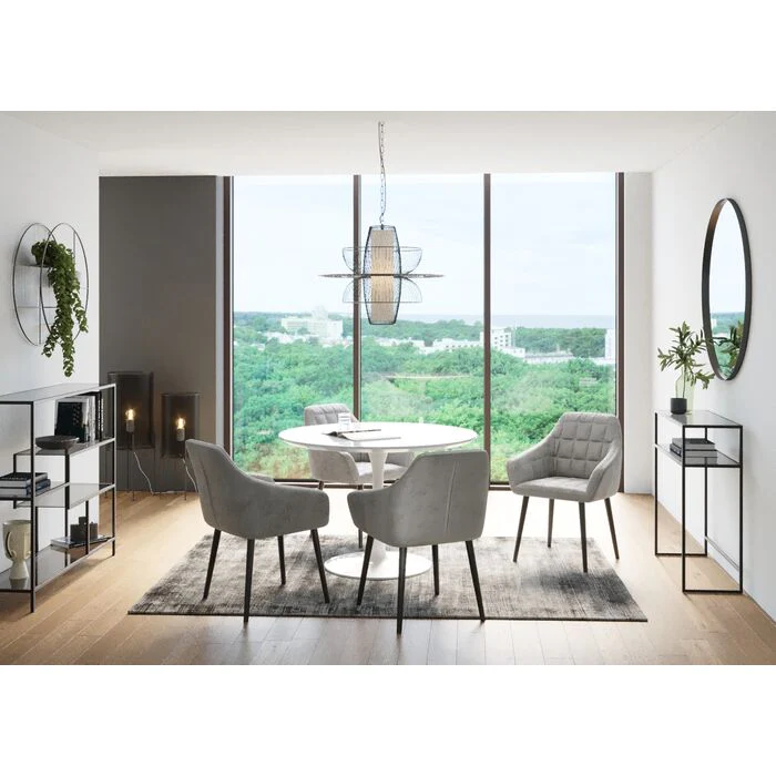 Konsola z półkami LOFT czarny - Image 10