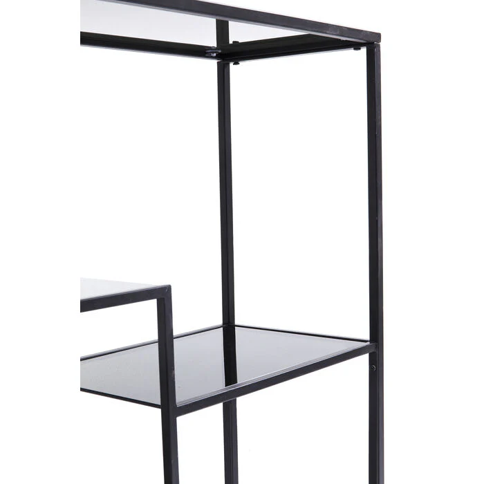 Konsola z półkami LOFT czarny - Image 16