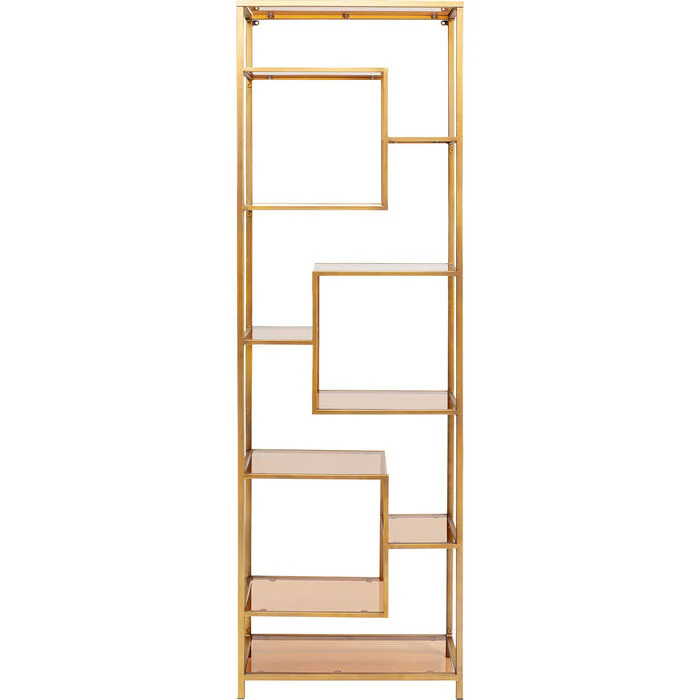 Regał wysoki LOFT złoty - Image 5