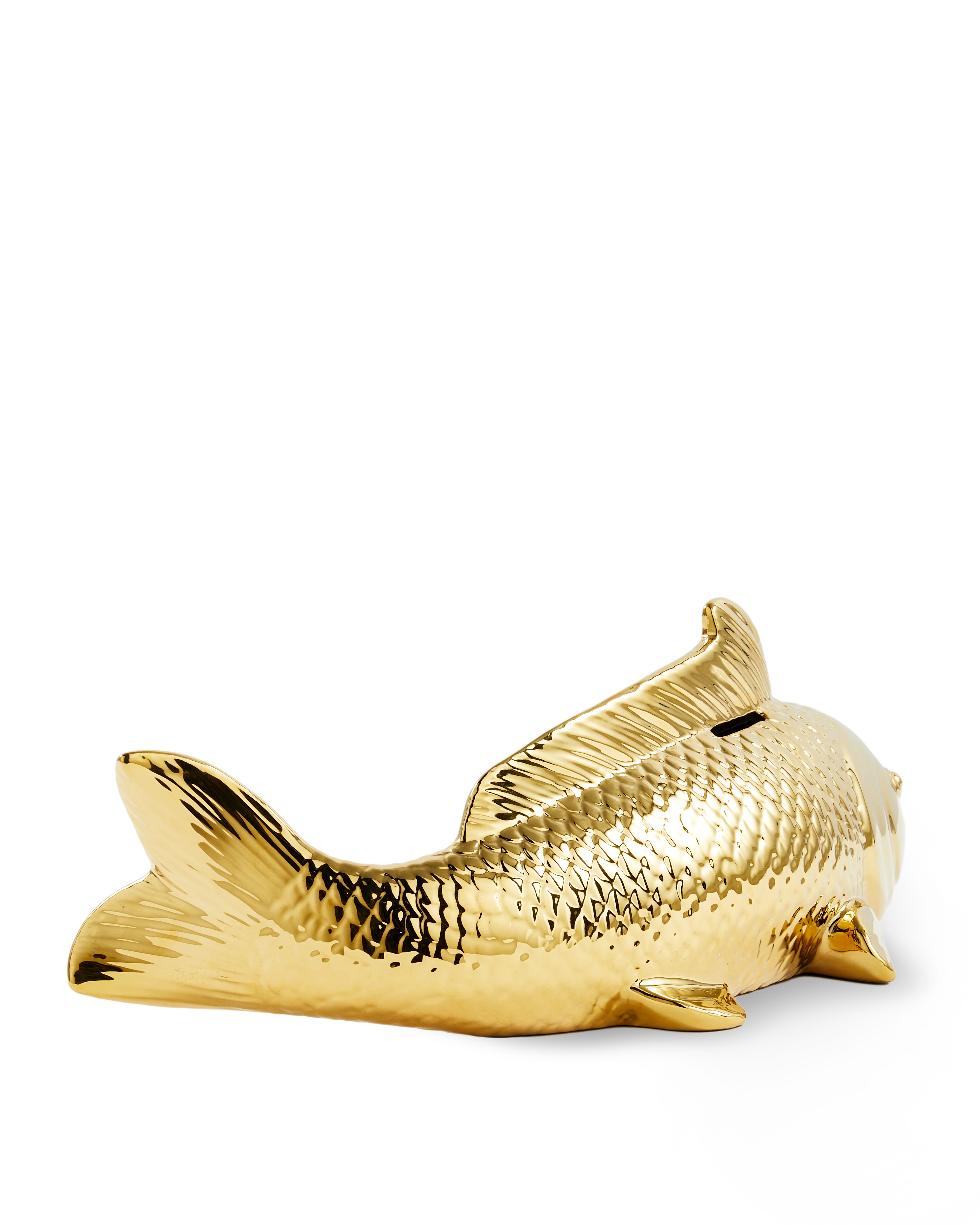 Skarbonka FISH MONEYBOX złoty - Image 5