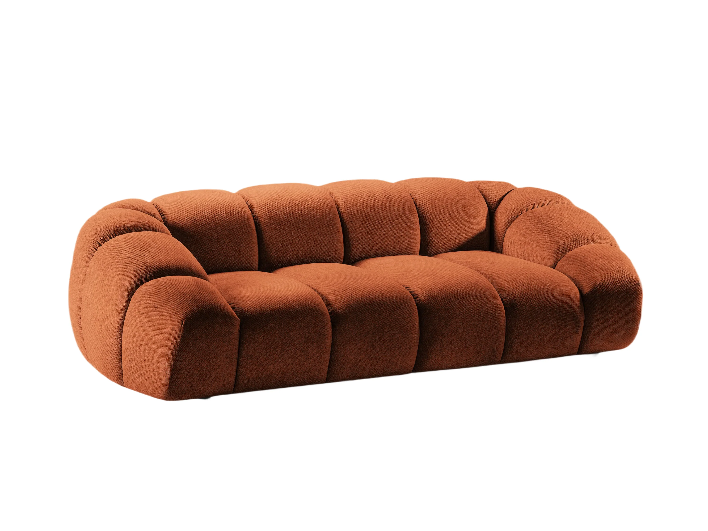 Sofa 2,5-osobowa DIANA terracotta szenil