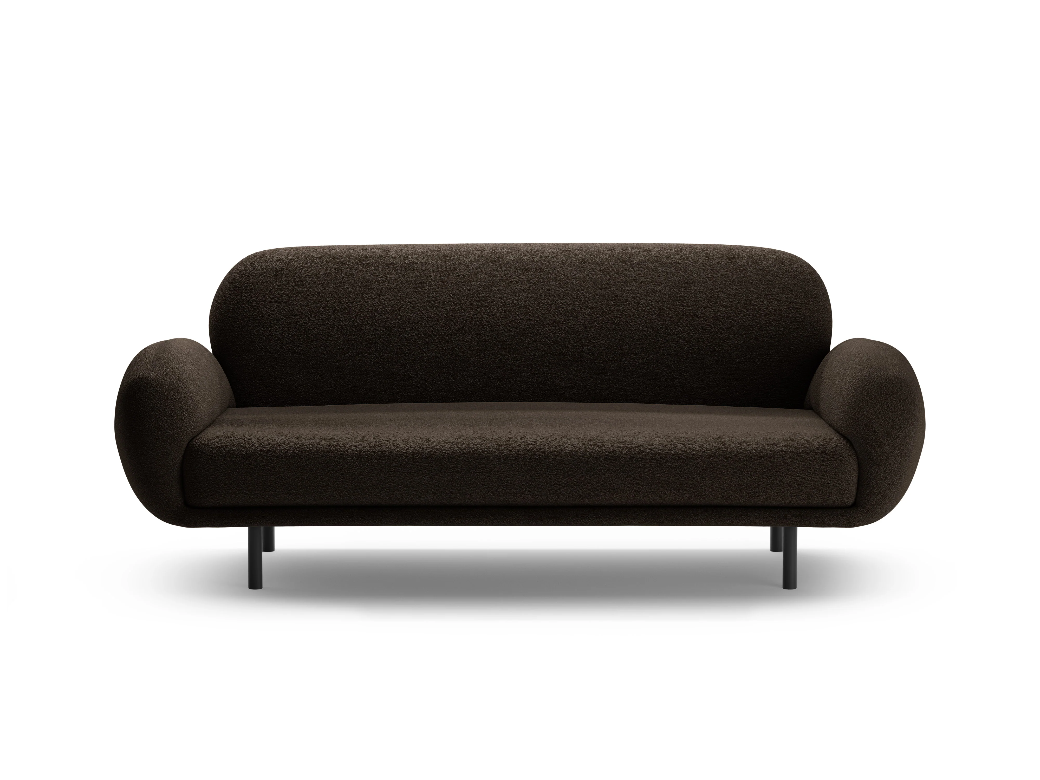 Sofa 2,5-osobowa POPPY brązowy boucle - Image 3