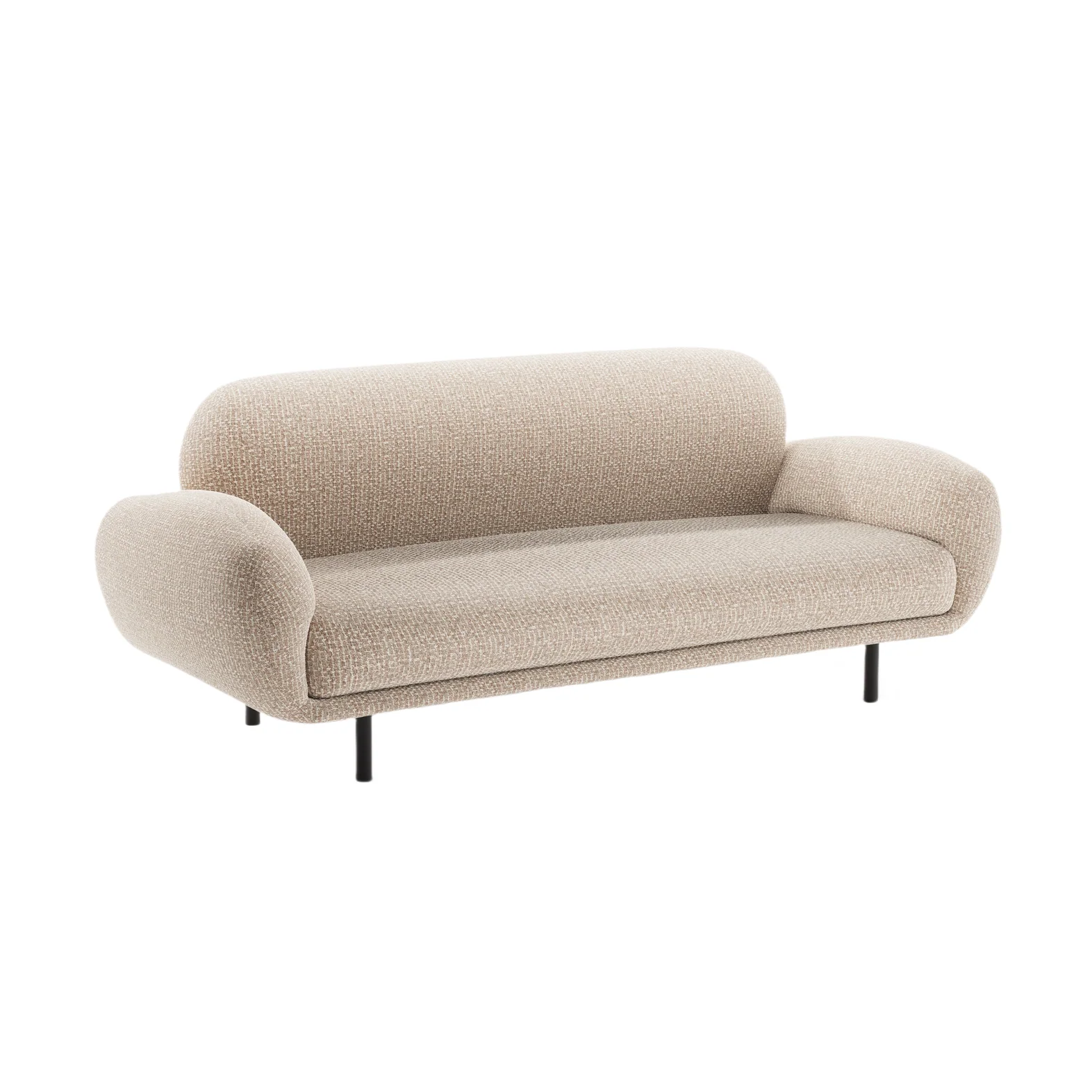 Sofa 2,5-osobowa POPPY piaskowy szenil