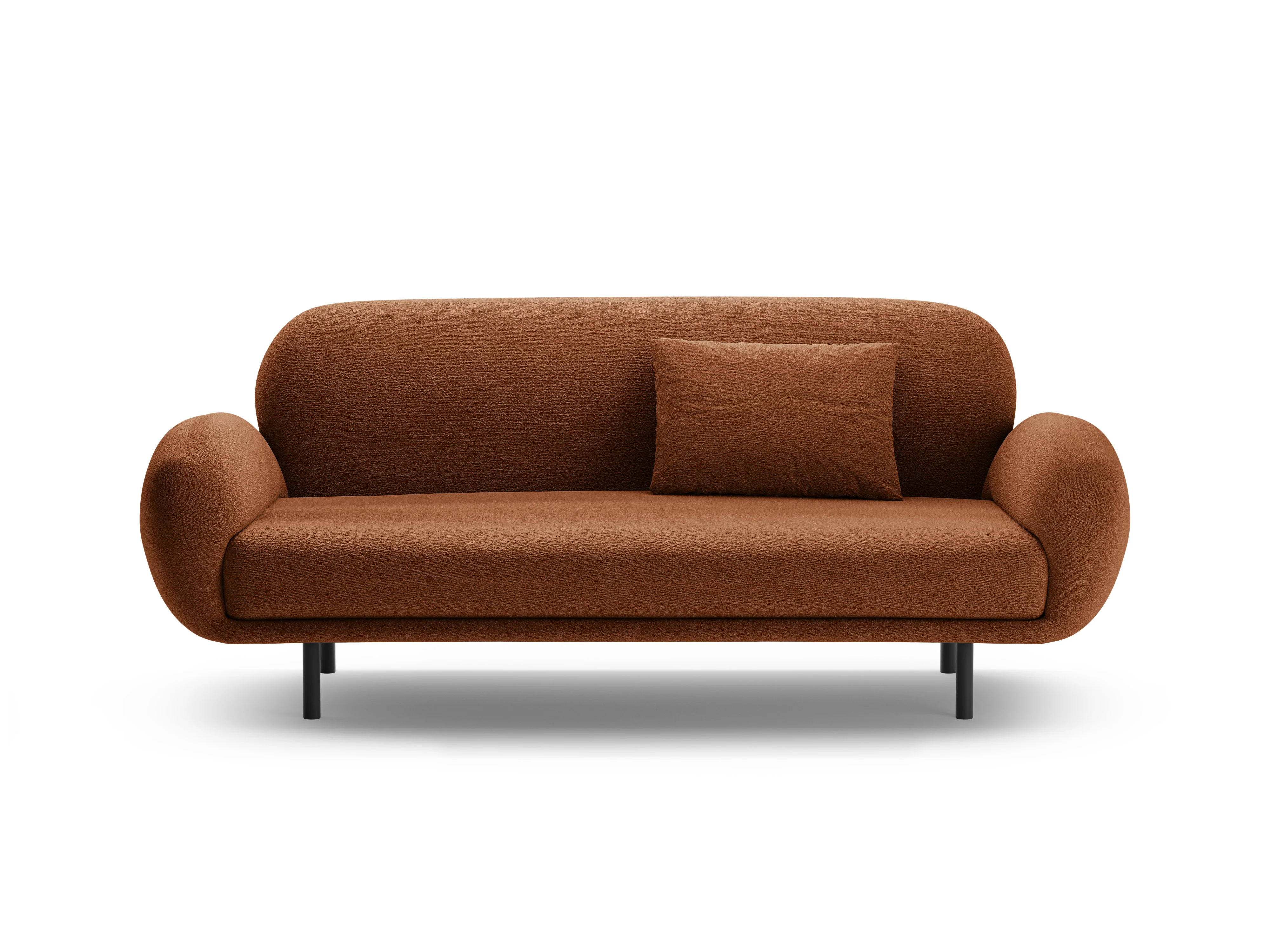 Sofa 2,5-osobowa POPPY terracotta boucle - Image 5