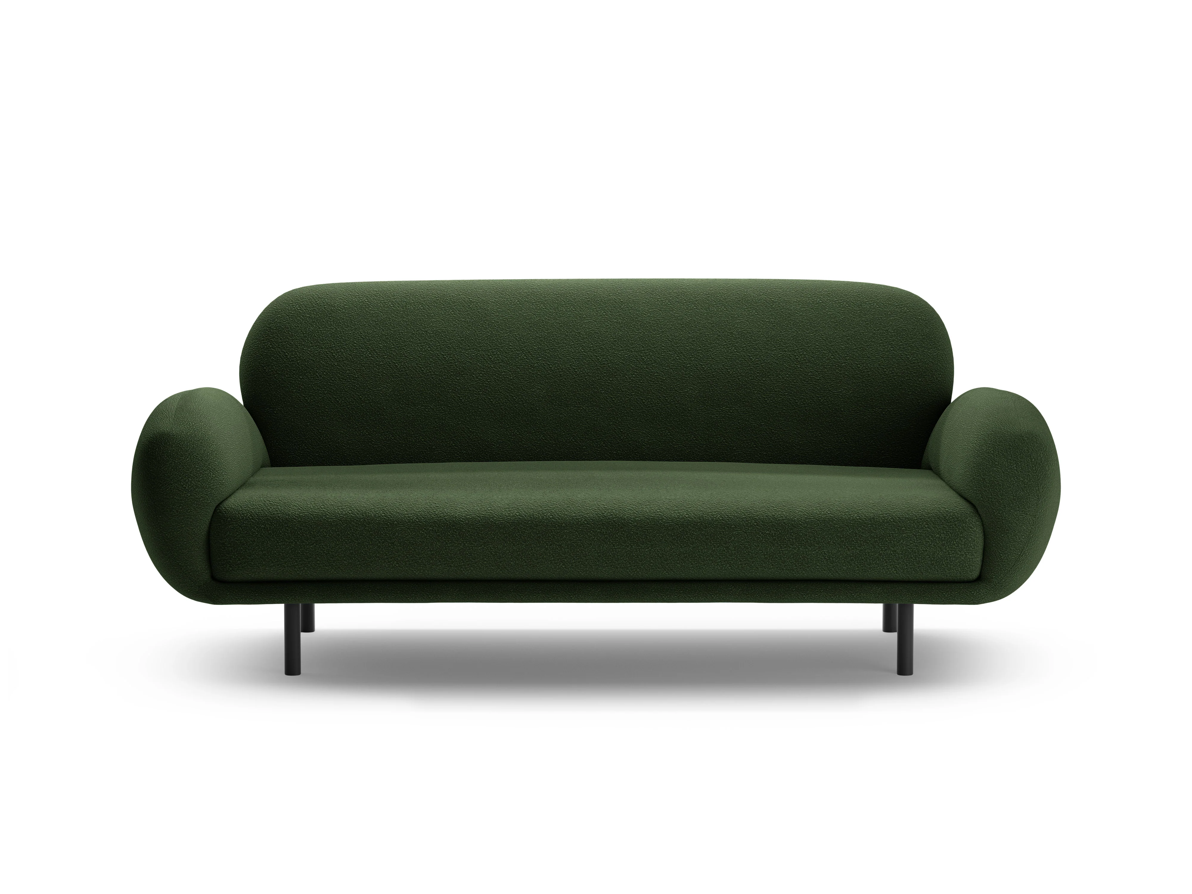 Sofa 2,5-osobowa POPPY zielony boucle - Image 3