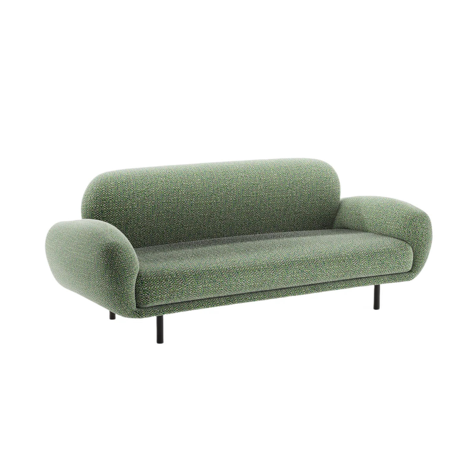 Sofa 2,5-osobowa POPPY zielony szenil