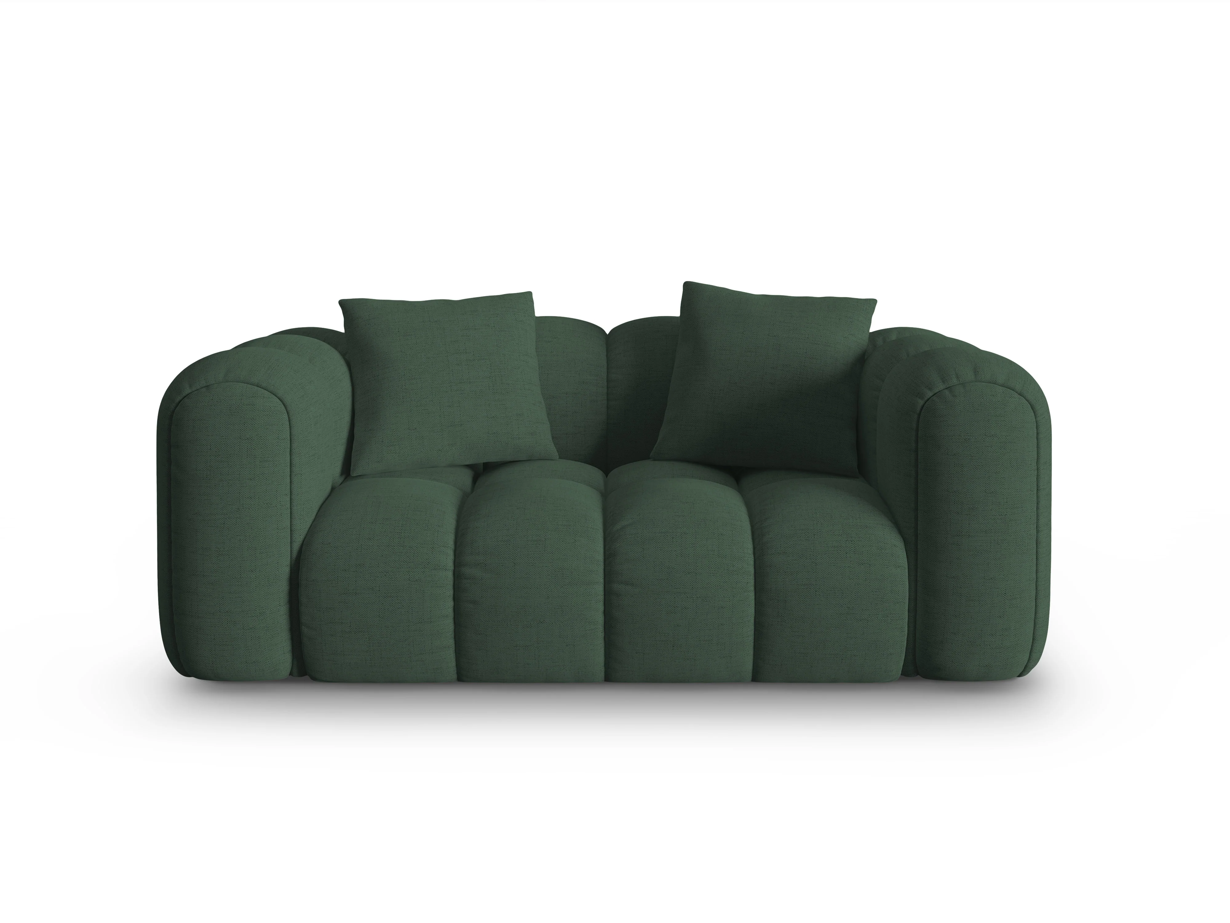 Sofa 2-osobowa ASTRO morski zielony szenil - Image 2