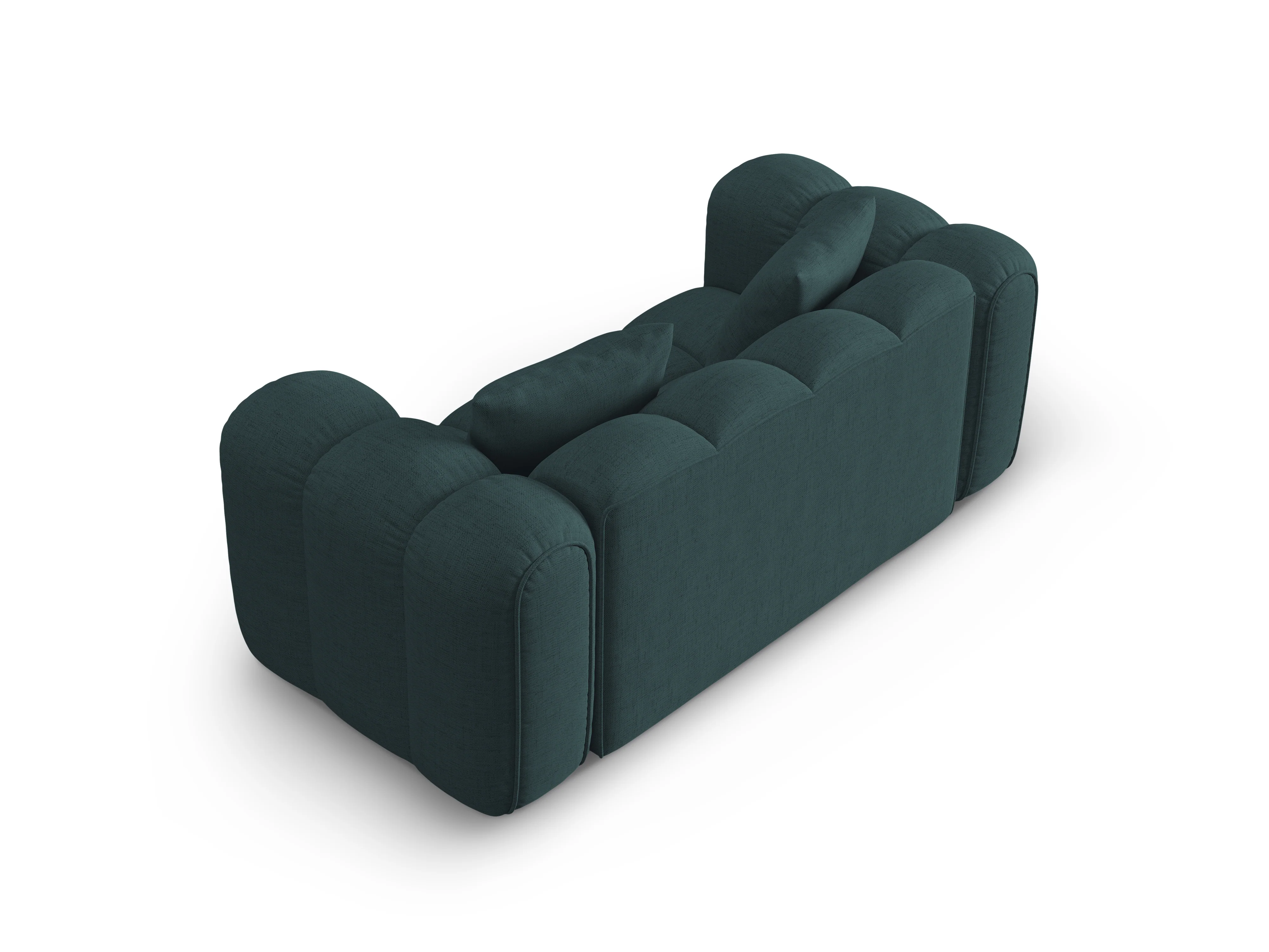 Sofa 2-osobowa ASTRO turkusowy szenil - Image 4