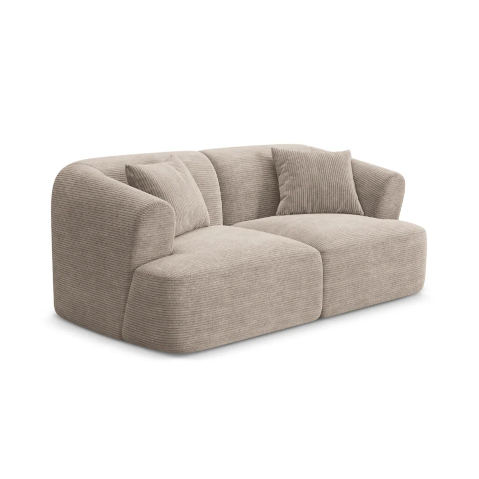 Sofa 2-osobowa CAMPI beżowy sztruks