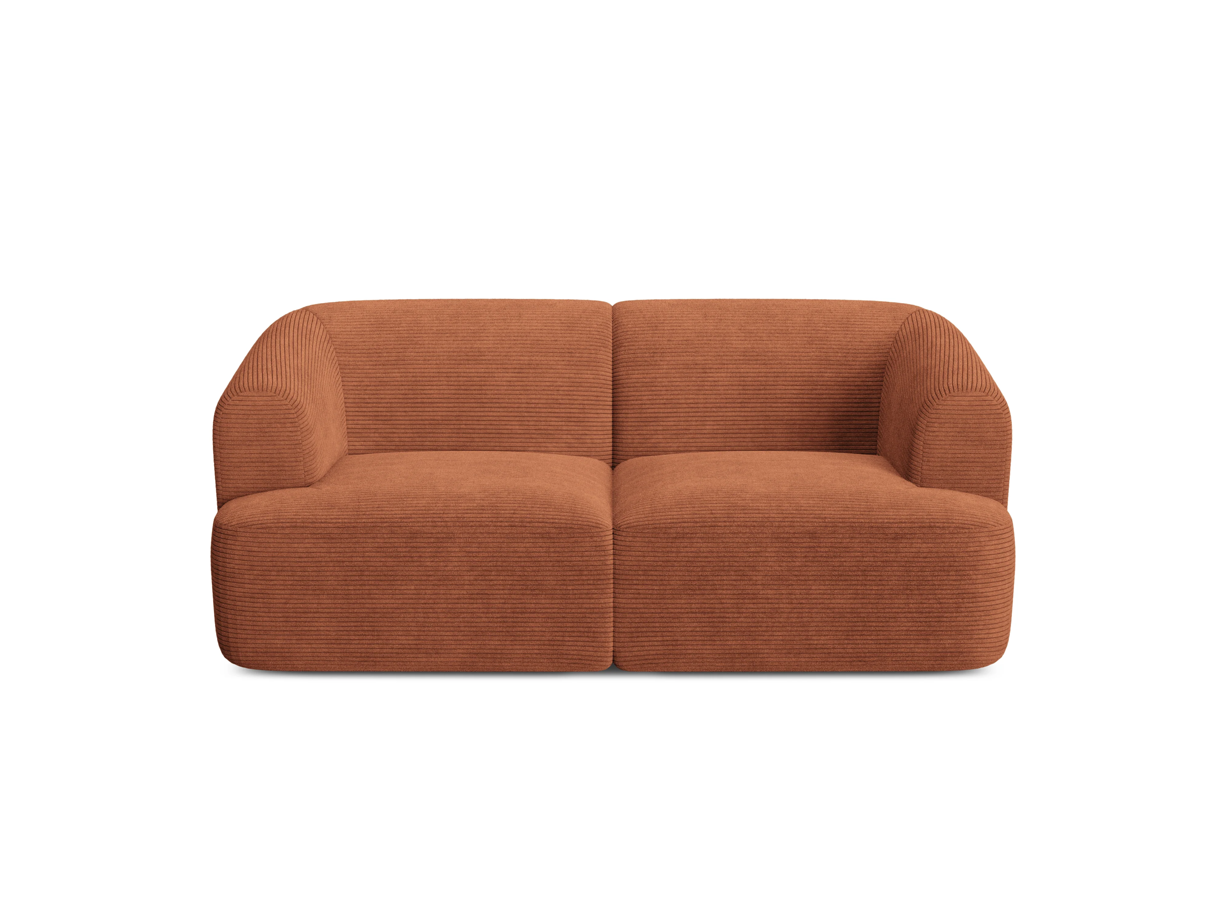 Sofa 2-osobowa CAMPI ceglany sztruks - Image 4