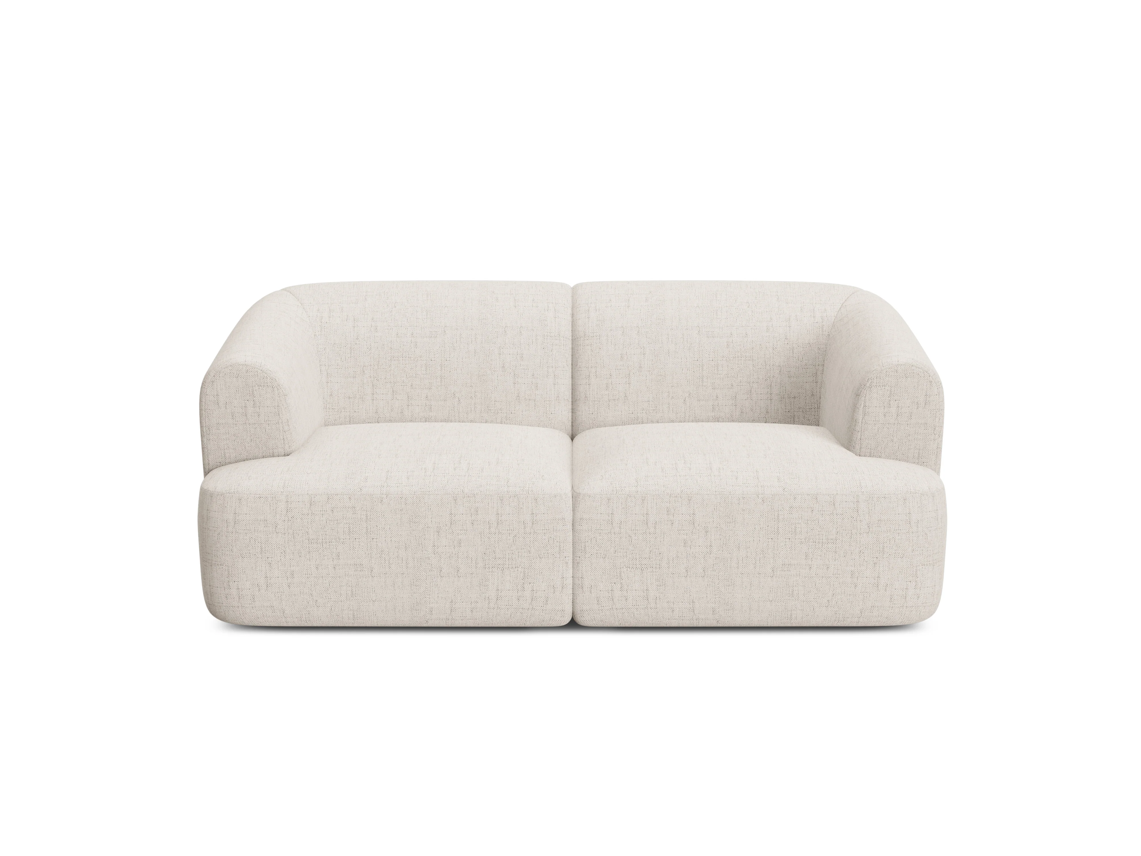 Sofa 2-osobowa CAMPI kremowy szenil - Image 3