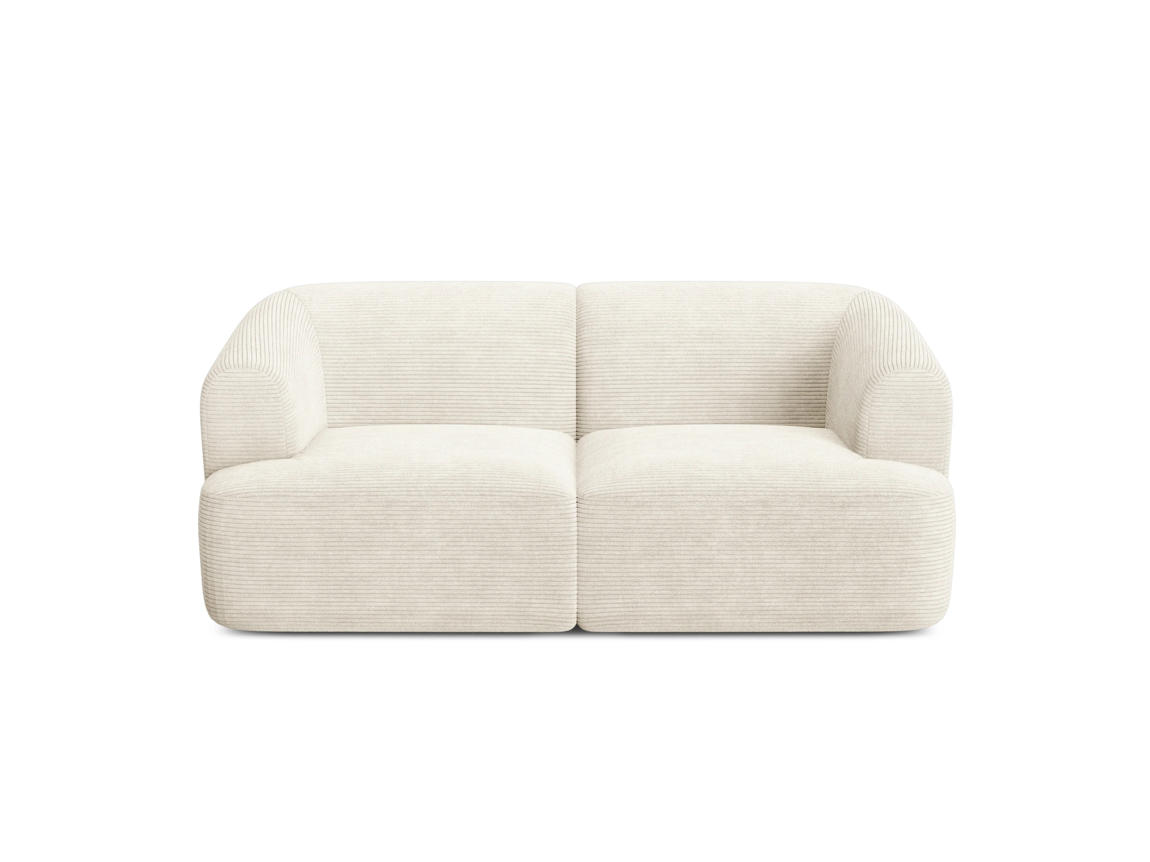 Sofa 2-osobowa CAMPI kremowy sztruks - Image 3