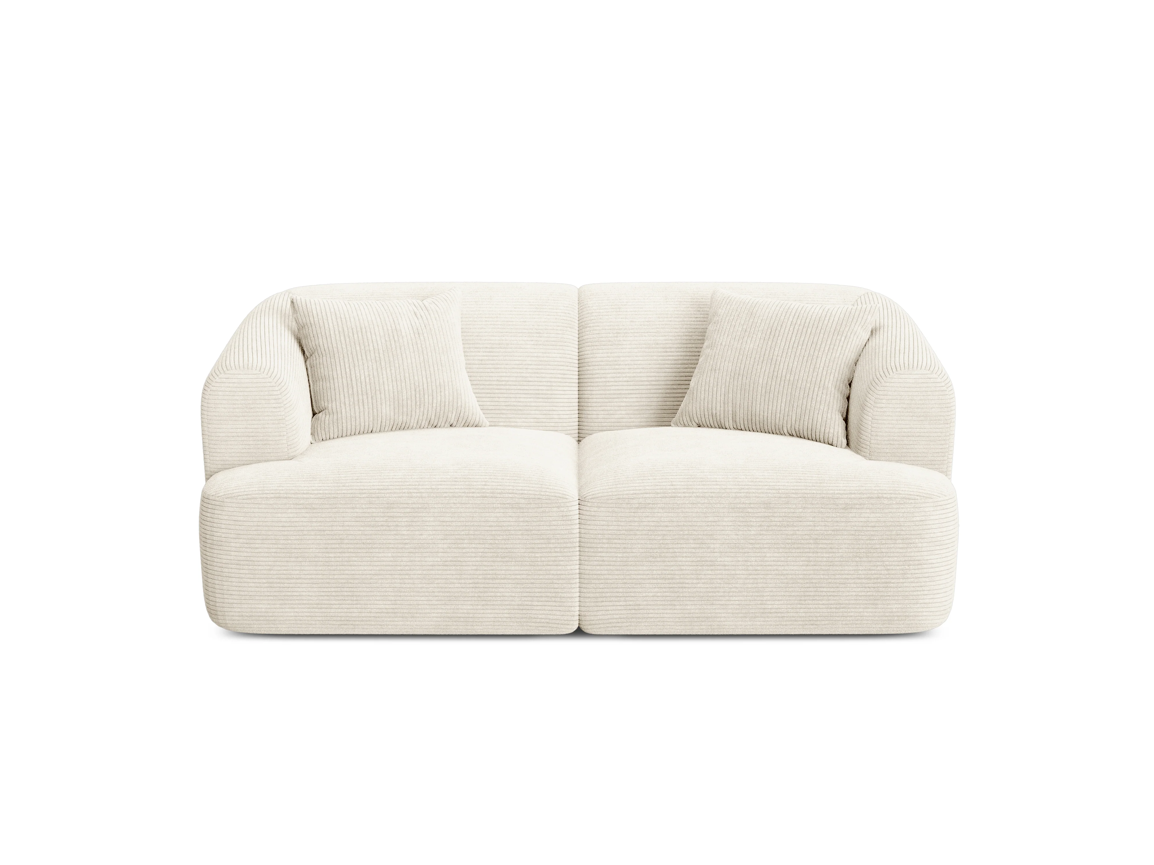 Sofa 2-osobowa CAMPI kremowy sztruks - Image 6