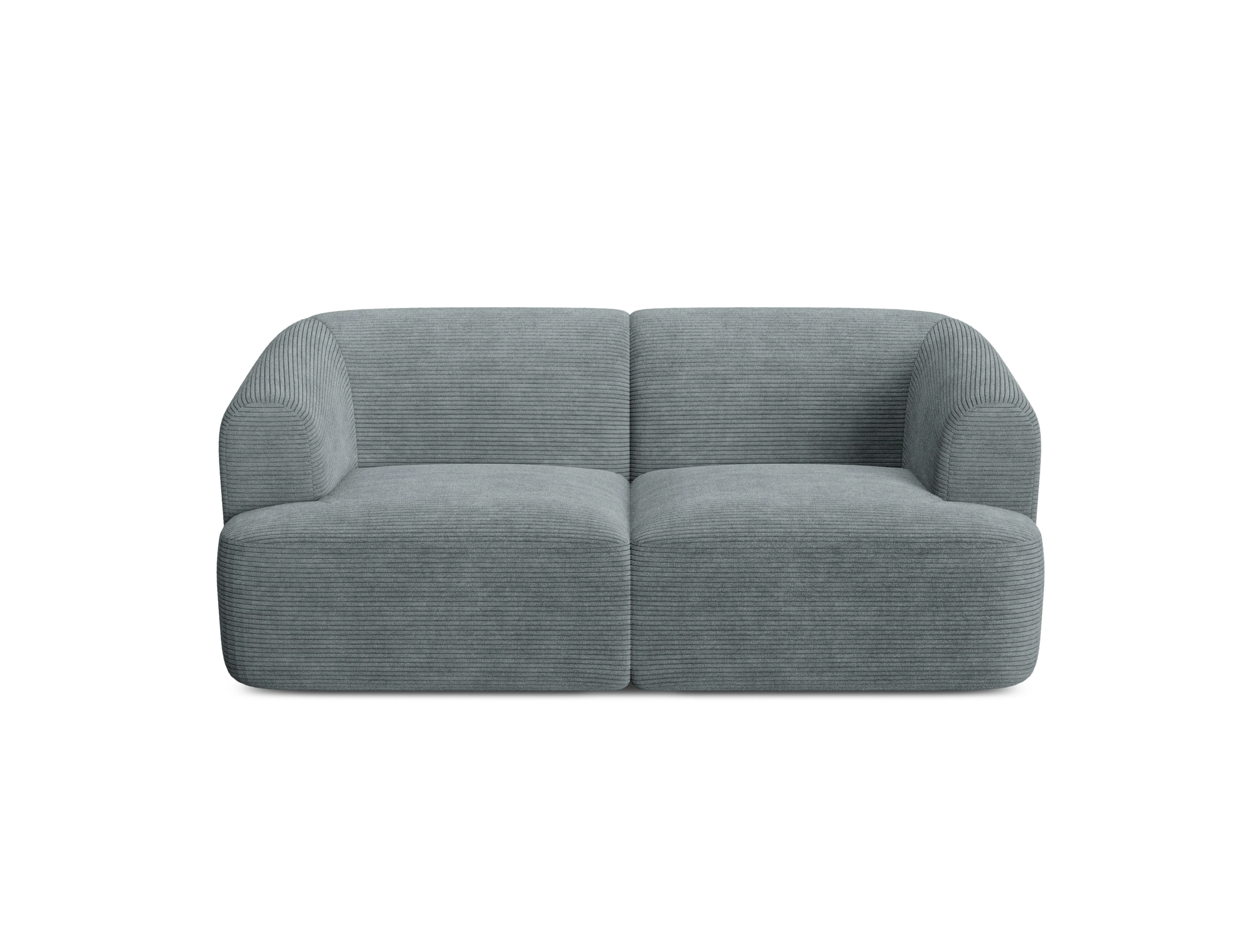 Sofa 2-osobowa CAMPI szary sztruks - Image 5