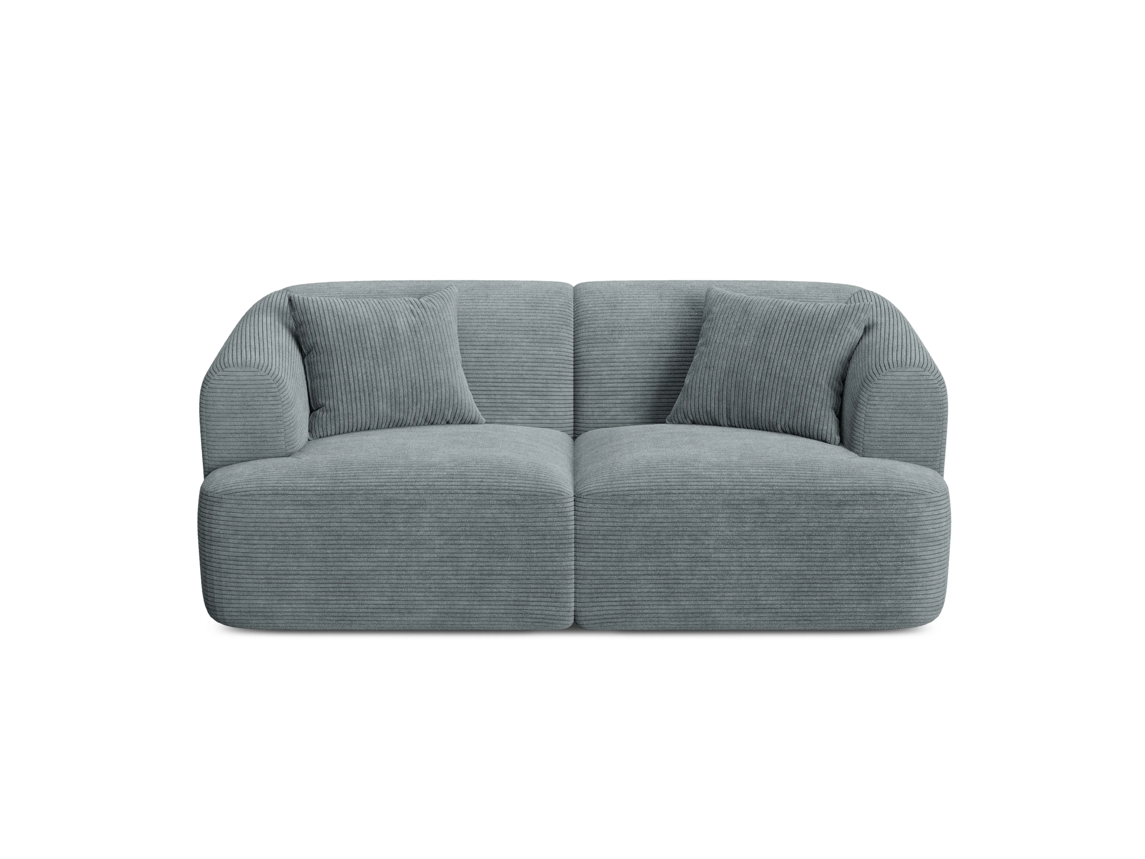 Sofa 2-osobowa CAMPI szary sztruks - Image 6
