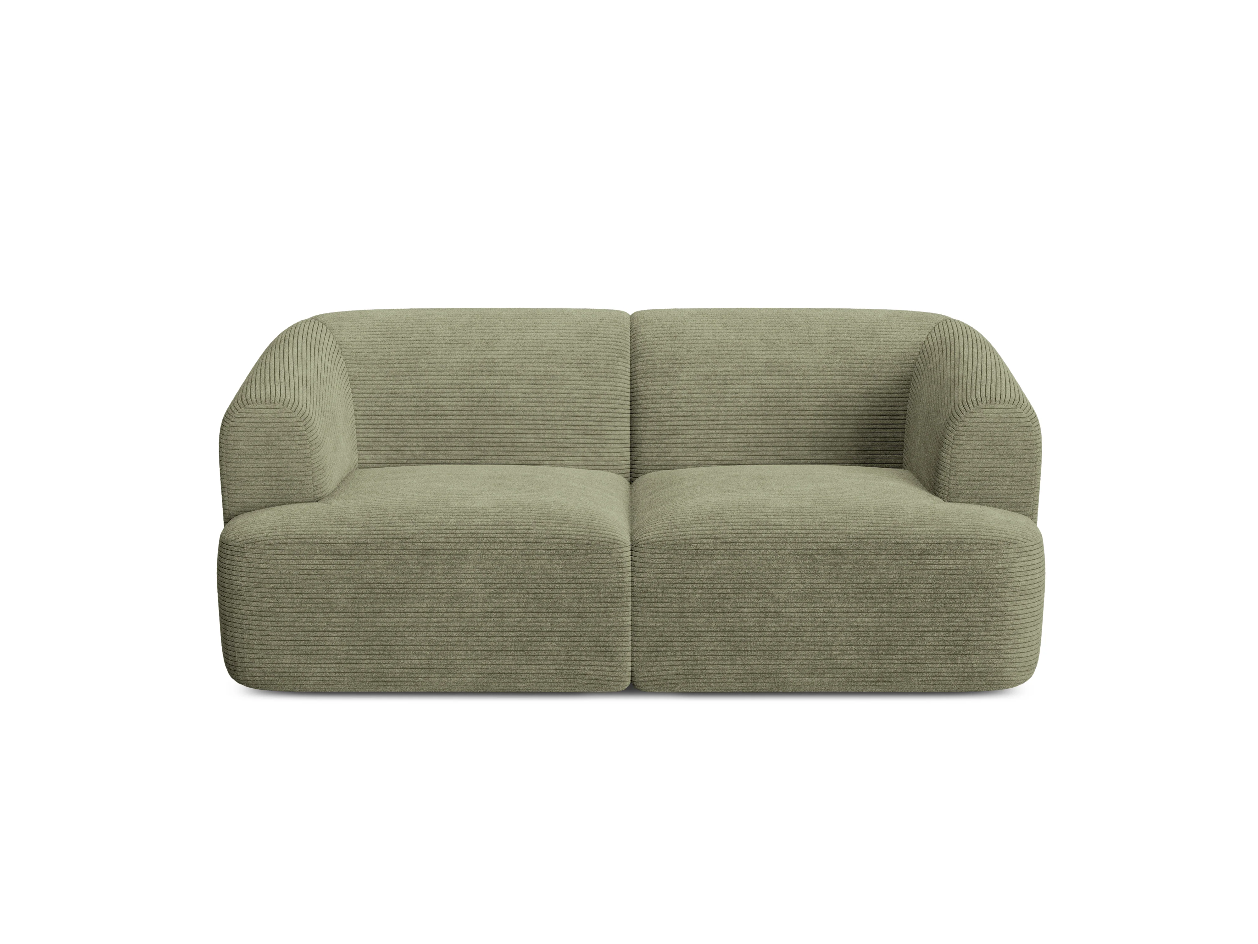 Sofa 2-osobowa CAMPI zielony sztruks - Image 4