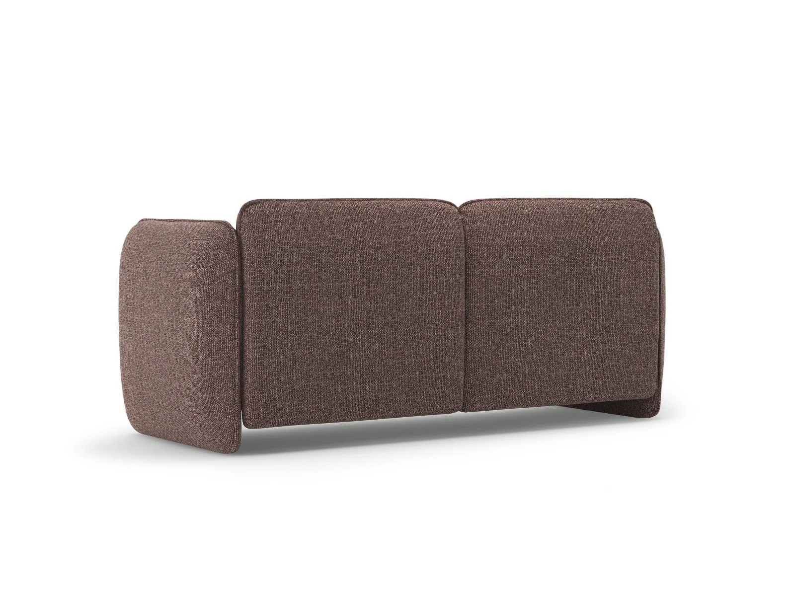 Sofa 2-osobowa GEORGIA brązowy szenil - Image 4