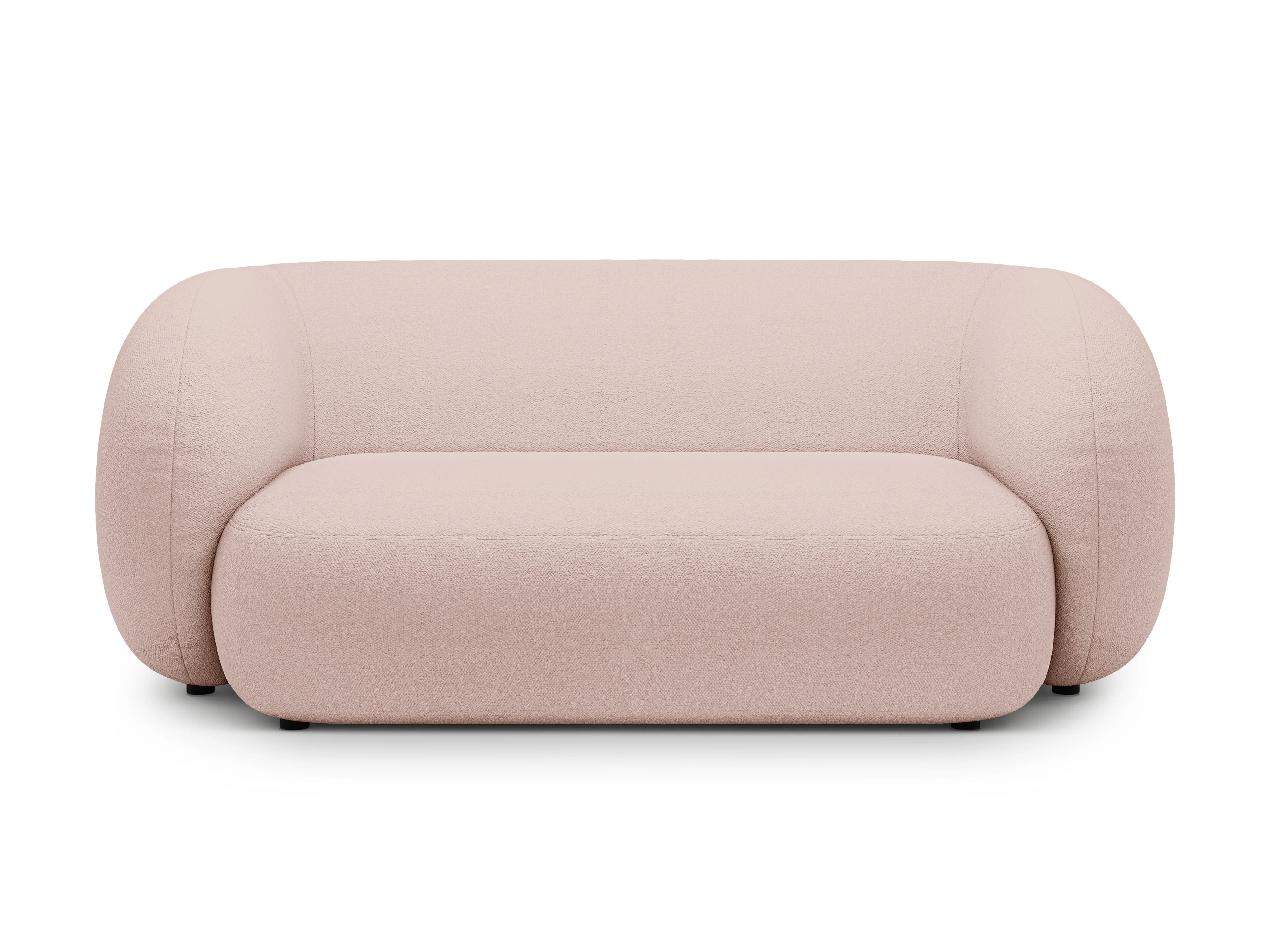 Sofa 2-osobowa KATE różowy boucle - Image 2