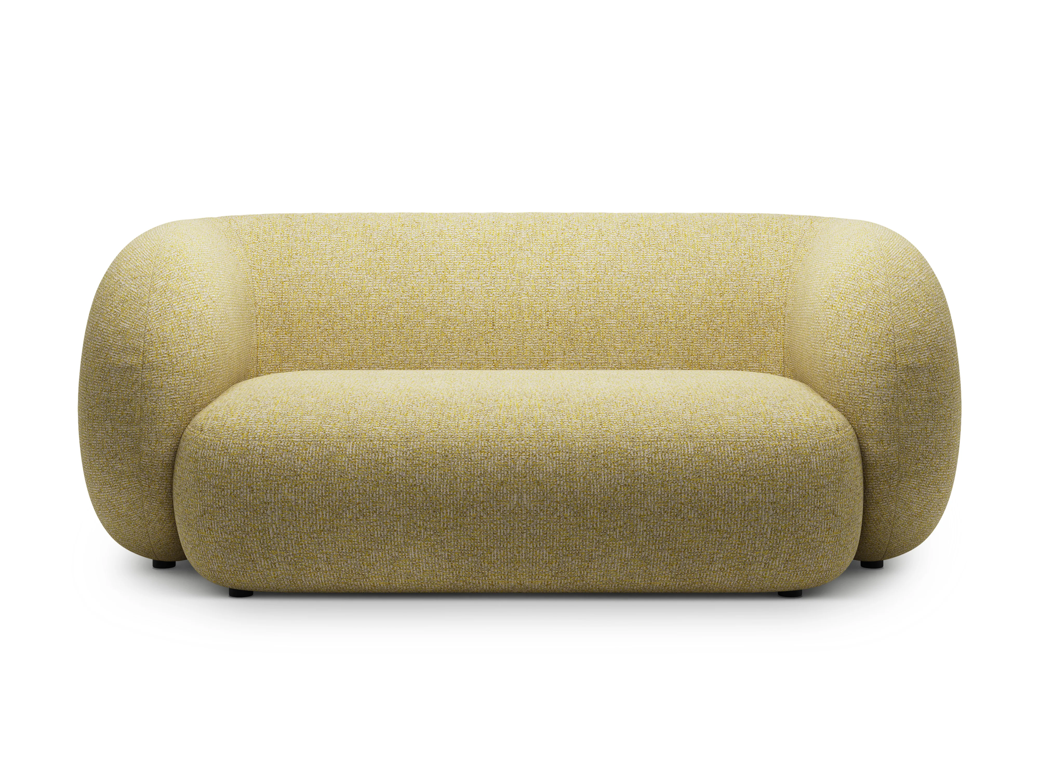 Sofa 2-osobowa KATE żółty melanż - Image 2