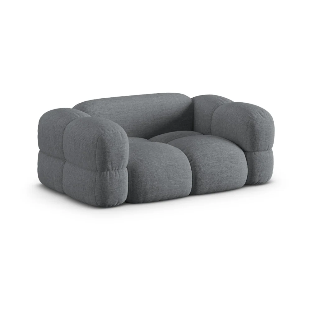 Sofa 2-osobowa LORETTO szarobłękitny